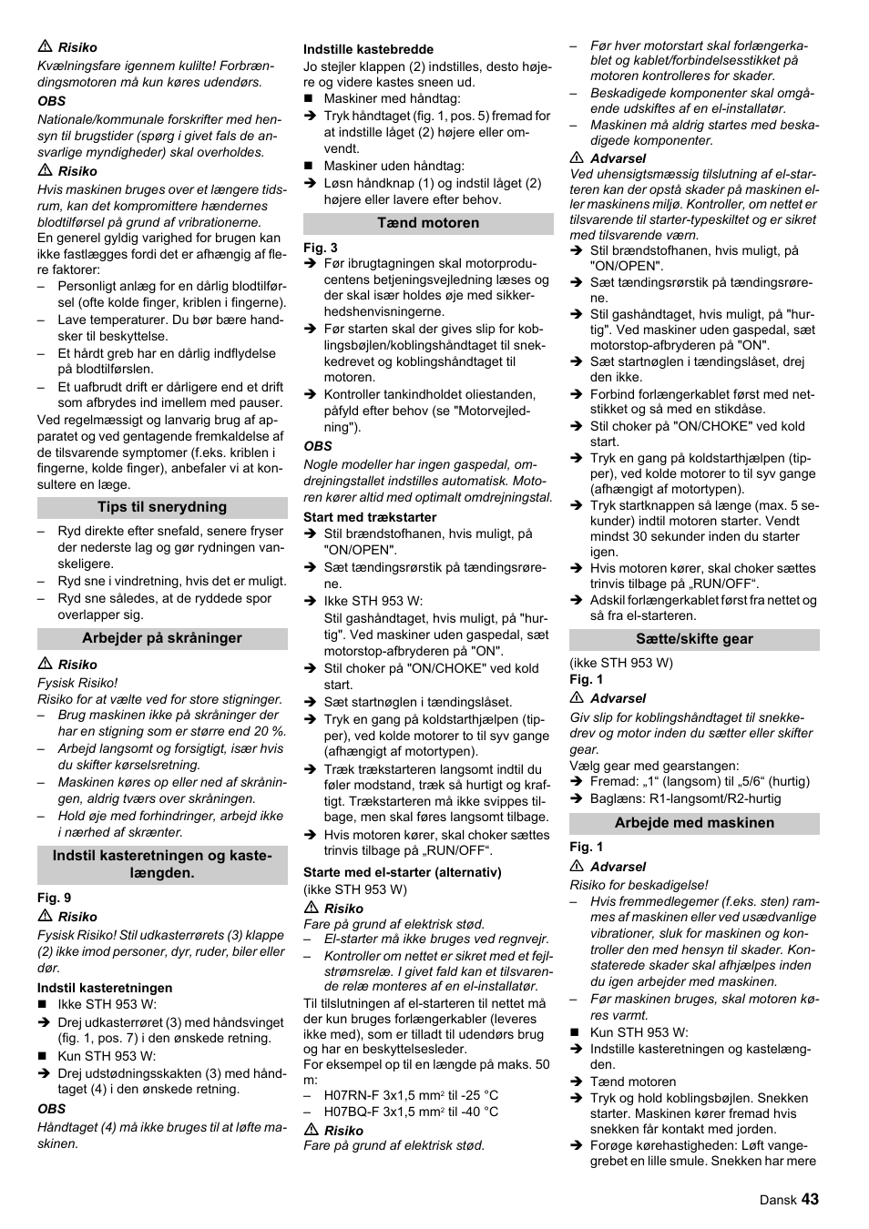 Karcher STH 10-76 W User Manual | Page 43 / 143