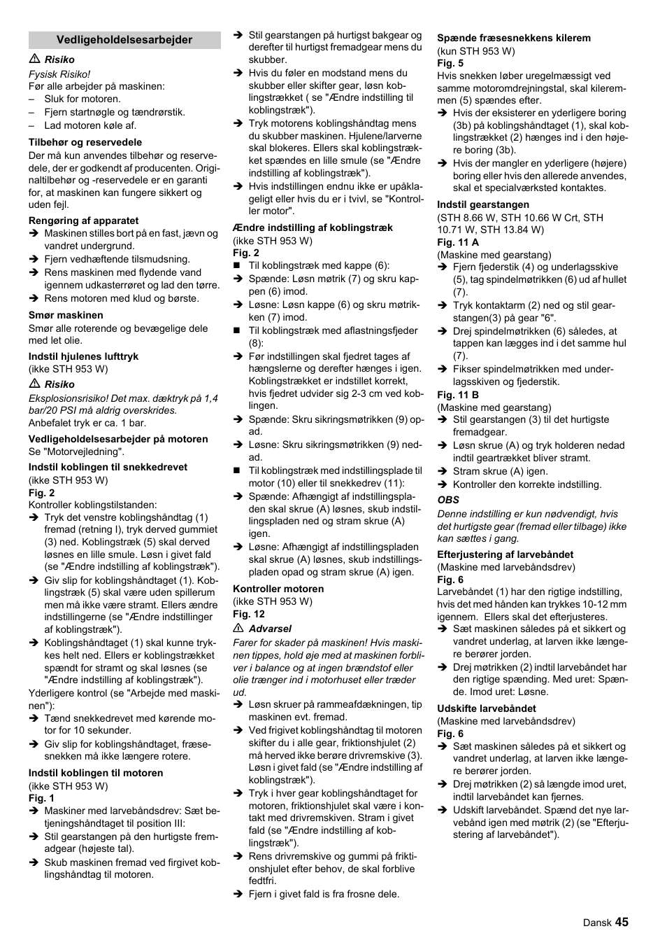 Karcher STH 10-76 W User Manual | Page 45 / 143