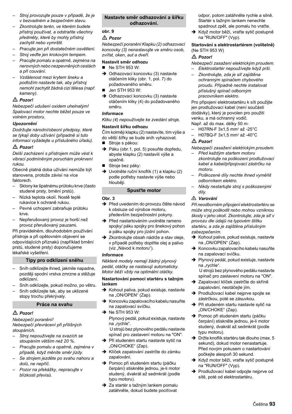 Karcher STH 10-76 W User Manual | Page 93 / 143