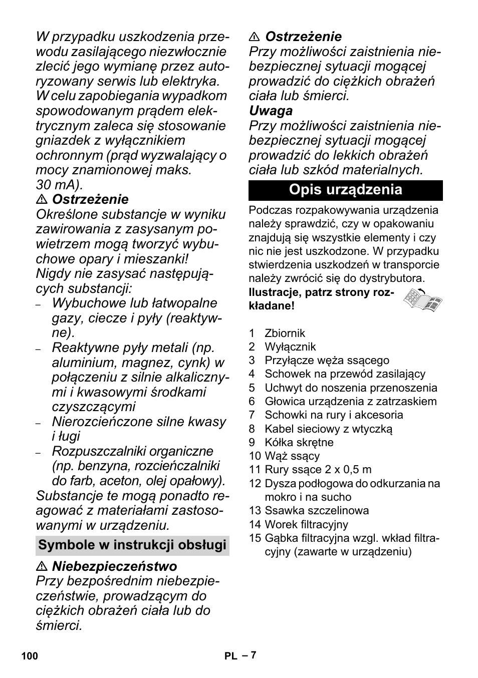 Karcher MV 2 User Manual | Page 100 / 166