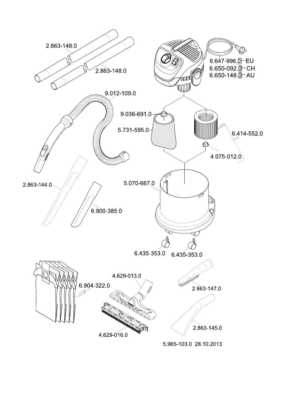 Karcher MV 2 User Manual | Page 165 / 166