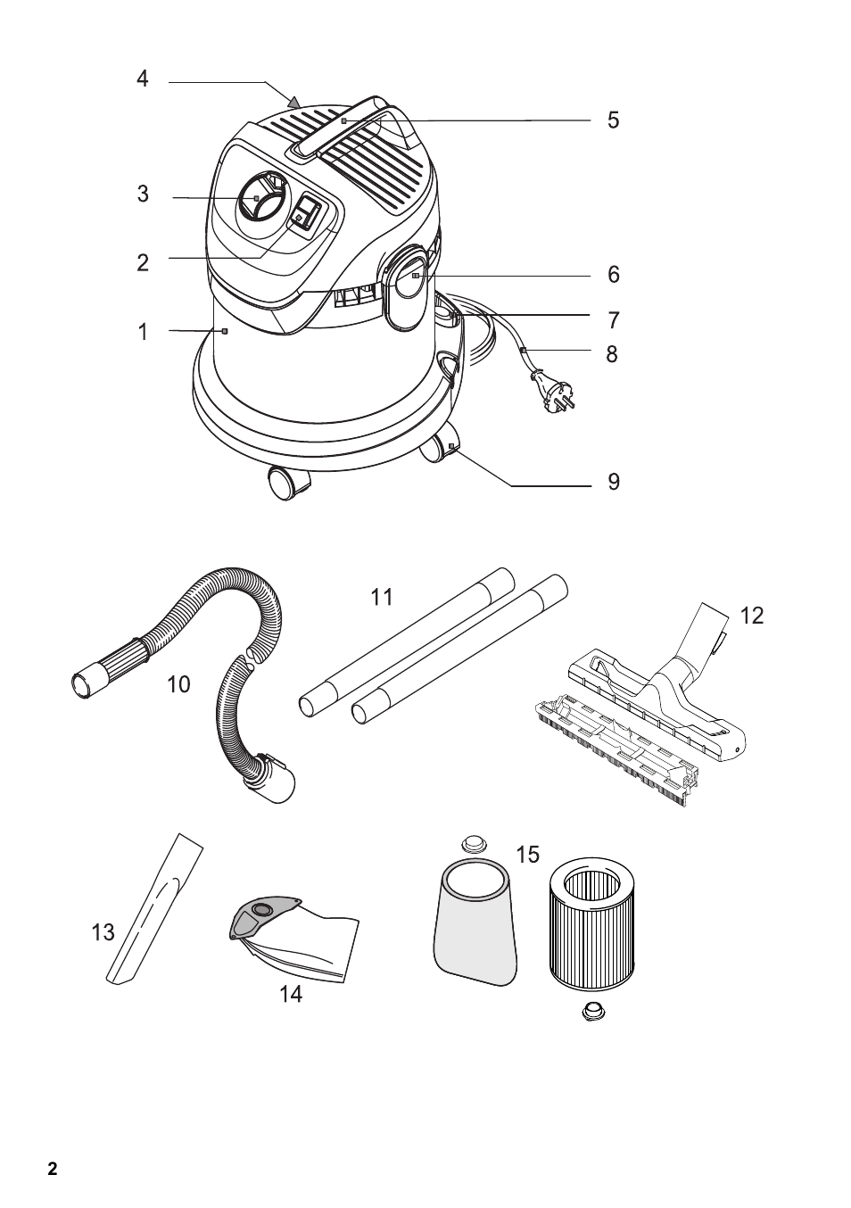 Karcher MV 2 User Manual | Page 2 / 166