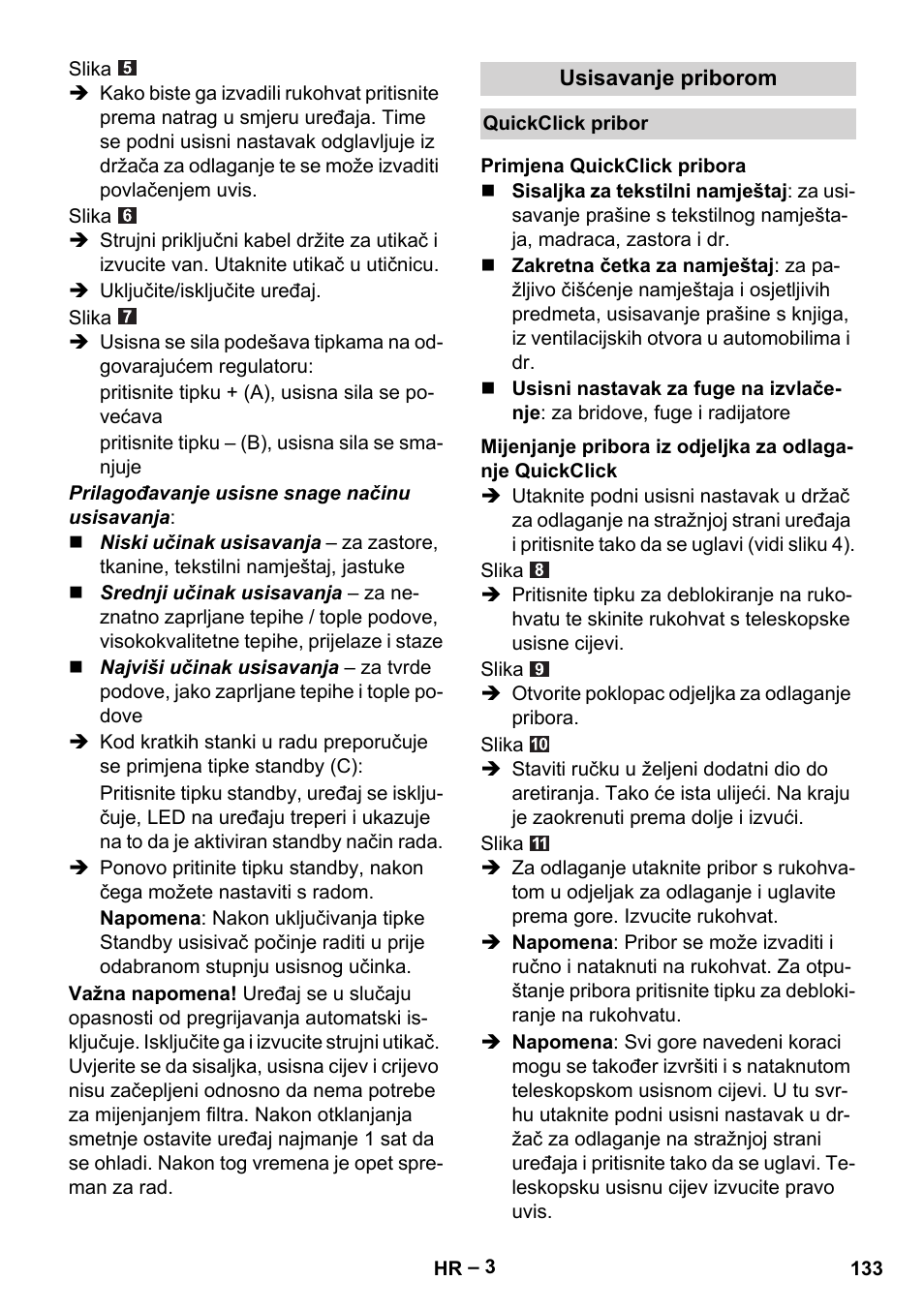 Karcher VC 6300 User Manual | Page 133 / 180
