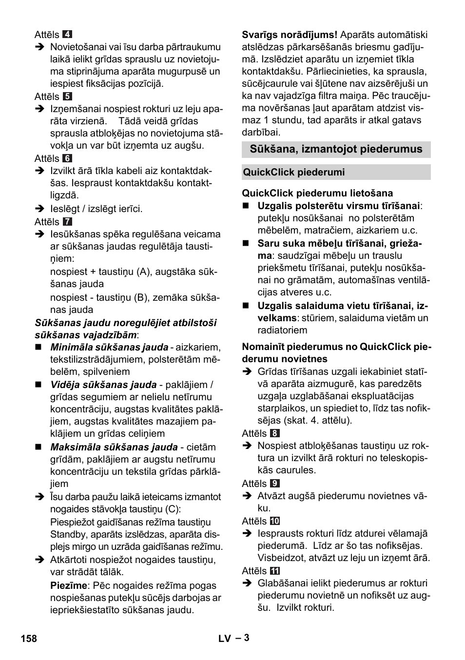 Karcher VC 6300 User Manual | Page 158 / 180