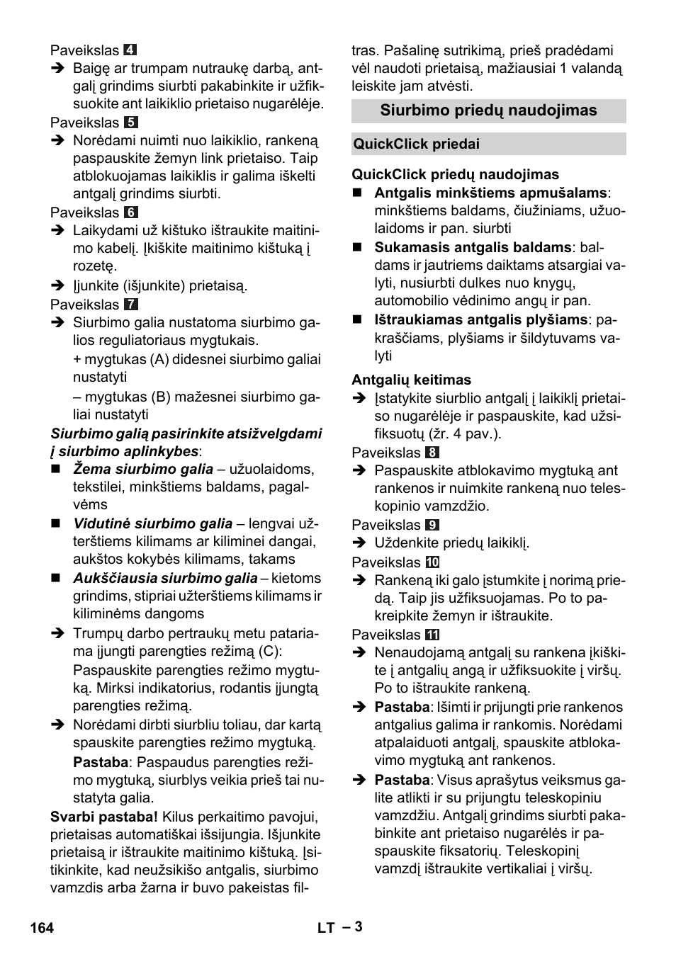 Karcher VC 6300 User Manual | Page 164 / 180