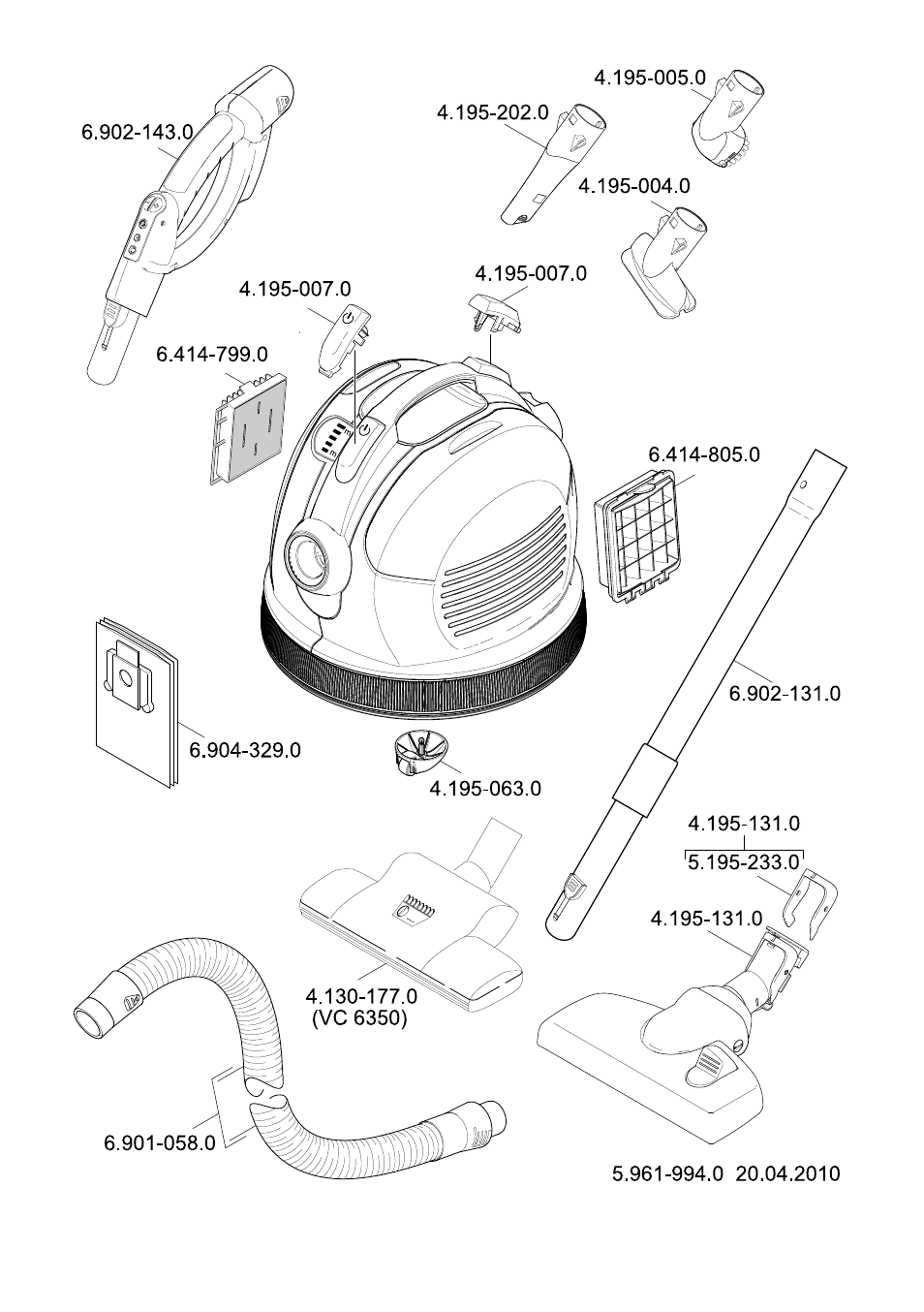 Karcher VC 6300 User Manual | Page 177 / 180