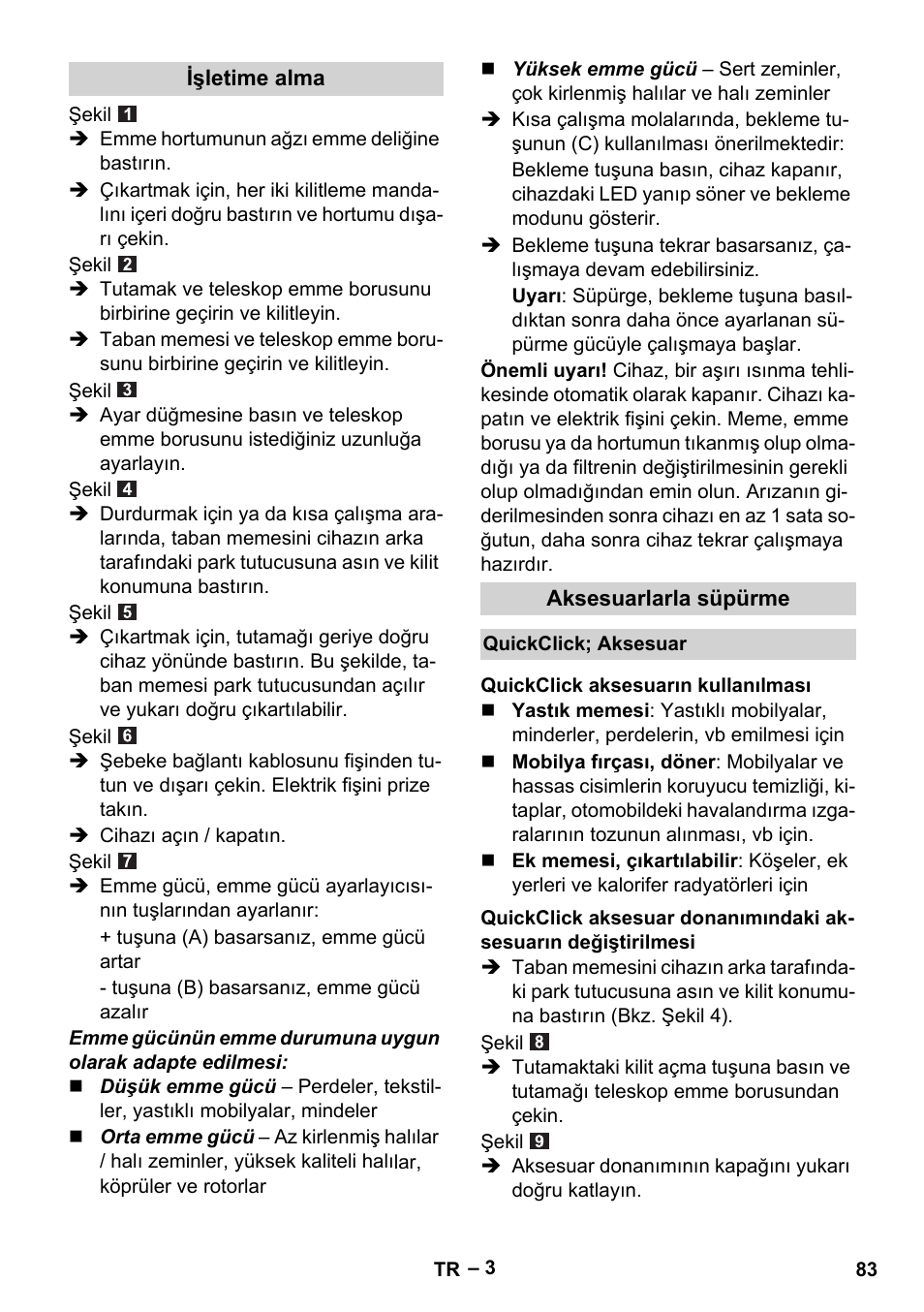 Karcher VC 6300 User Manual | Page 83 / 180