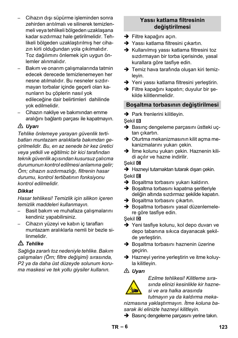 Karcher IVC 60-24-2 Tact M User Manual | Page 123 / 260