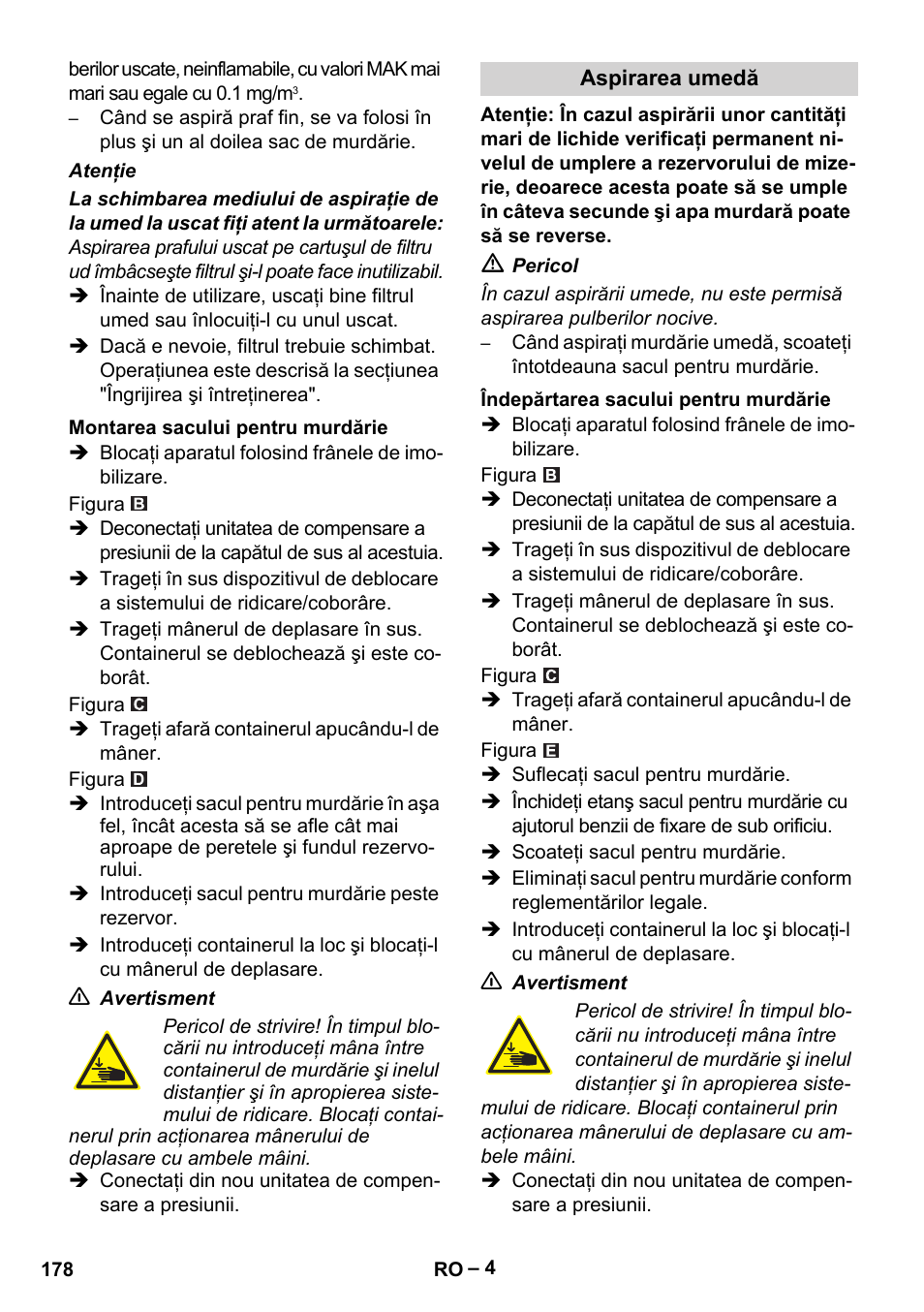 Karcher IVC 60-24-2 Tact M User Manual | Page 178 / 260