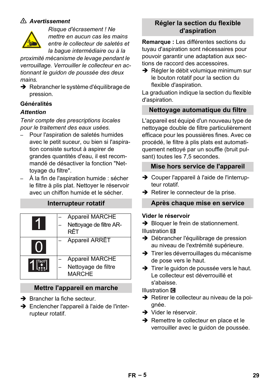 Karcher IVC 60-24-2 Tact M User Manual | Page 29 / 260