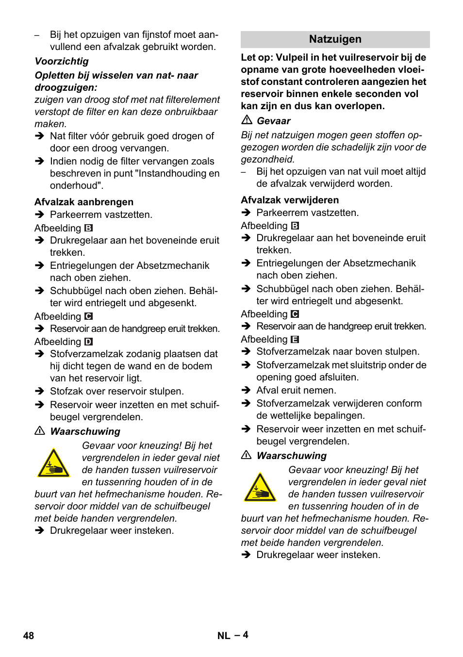 Karcher IVC 60-24-2 Tact M User Manual | Page 48 / 260