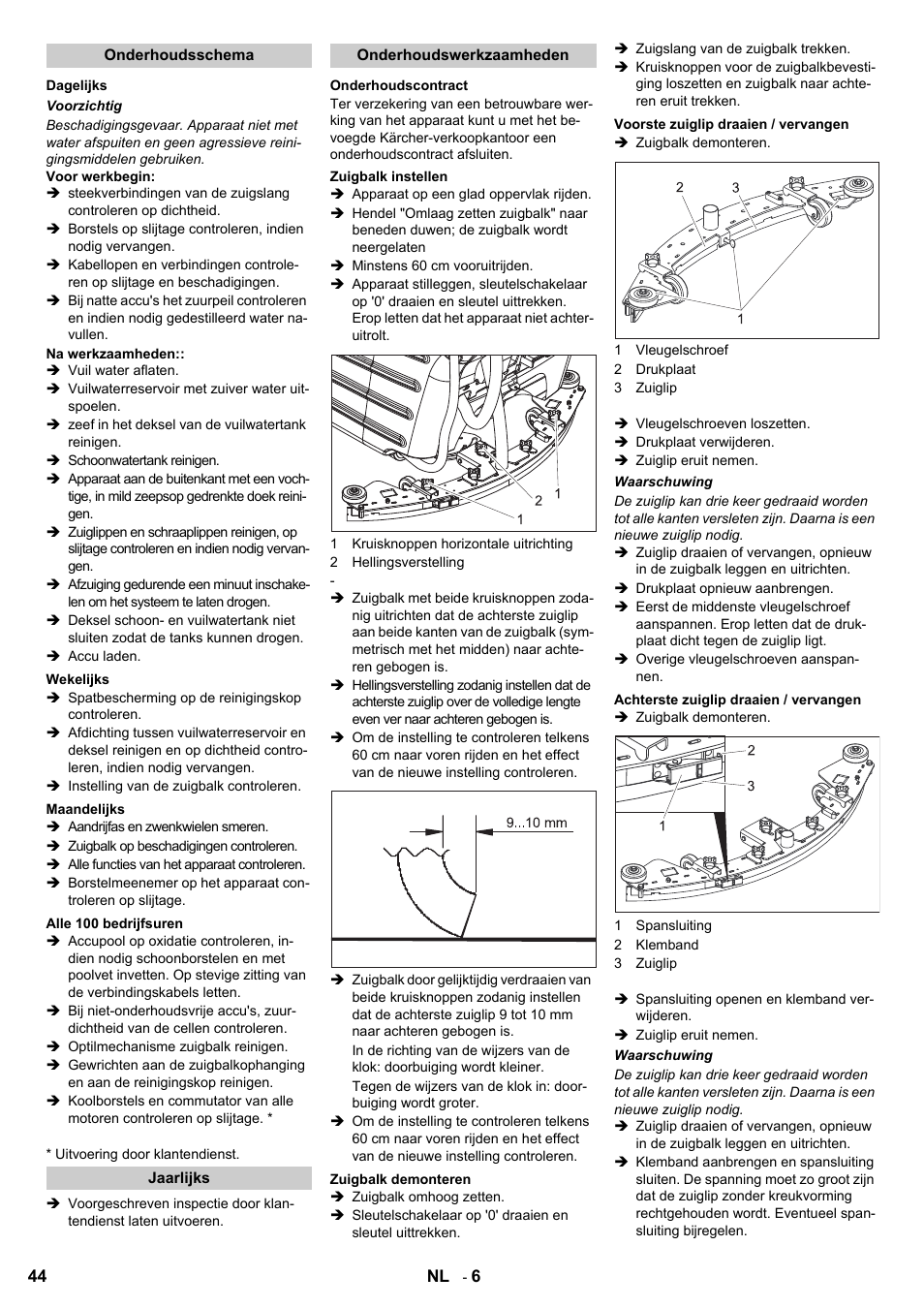 Karcher BD 80-120 W Bp Pack User Manual | Page 44 / 244