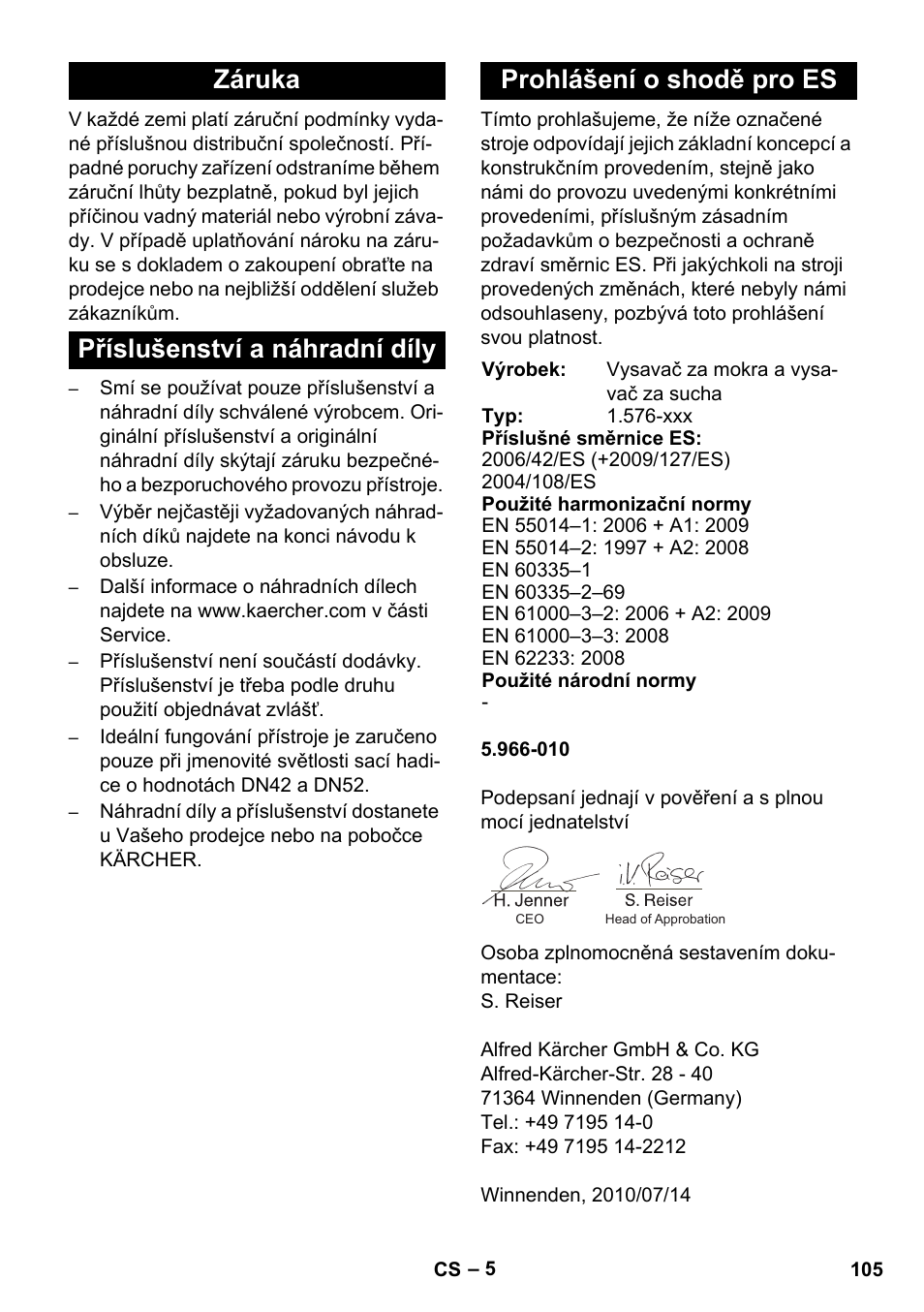 Karcher IVC 60-24-2 Tact User Manual | Page 105 / 180