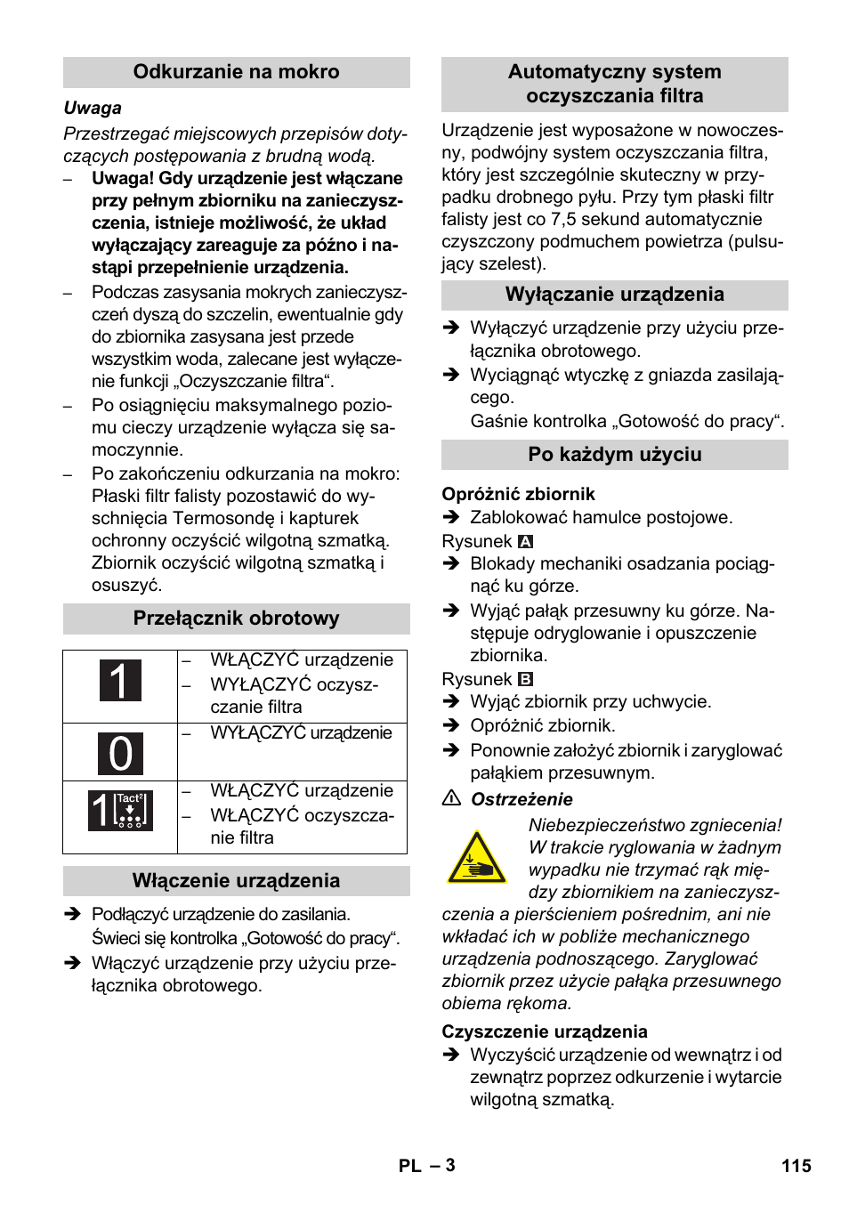 Karcher IVC 60-24-2 Tact User Manual | Page 115 / 180