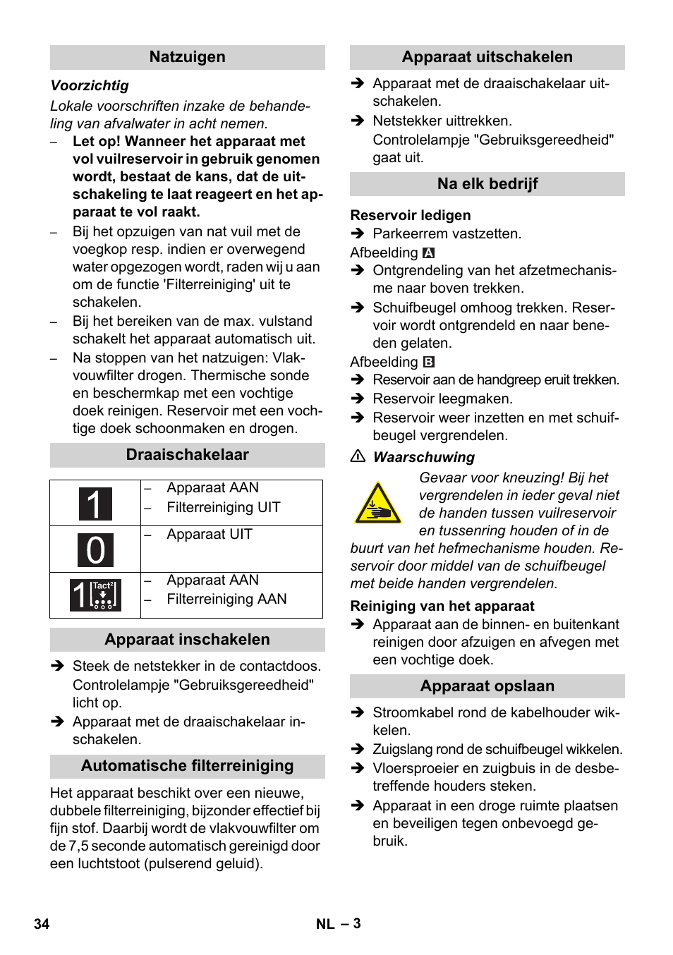 Karcher IVC 60-24-2 Tact User Manual | Page 34 / 180