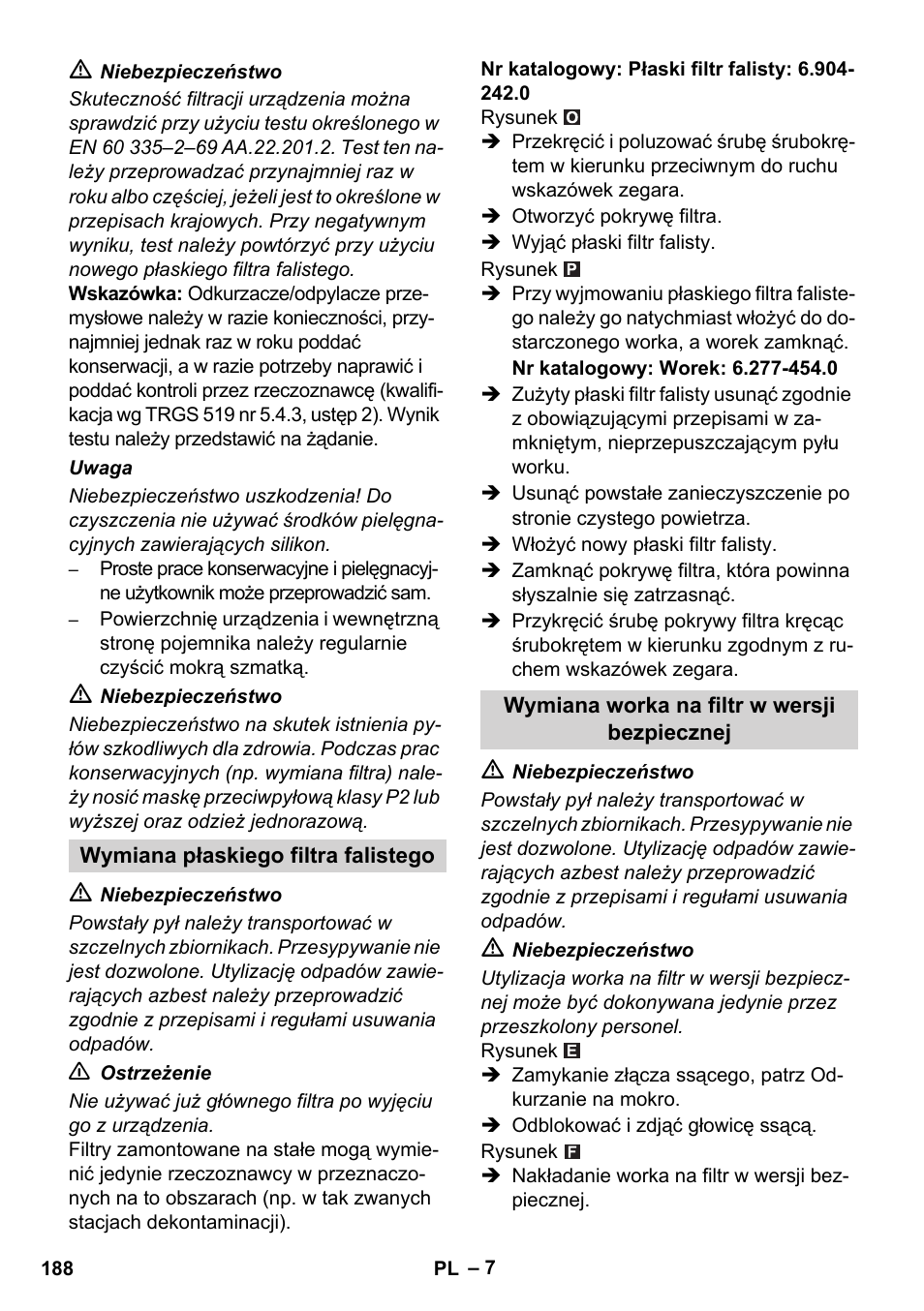 Karcher NT 35-1 Tact Te H User Manual | Page 188 / 292