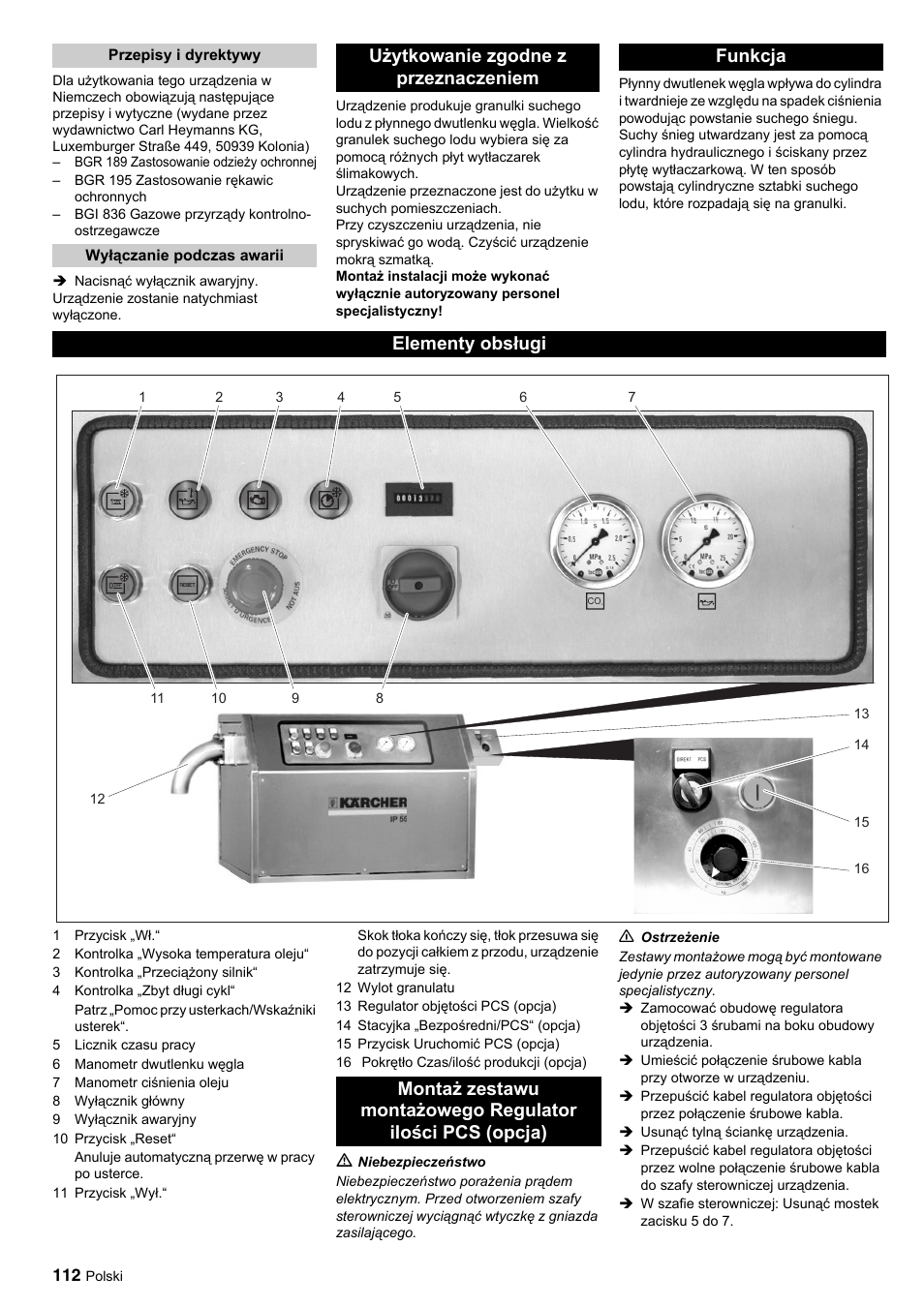 Karcher IP 55 User Manual | Page 112 / 117