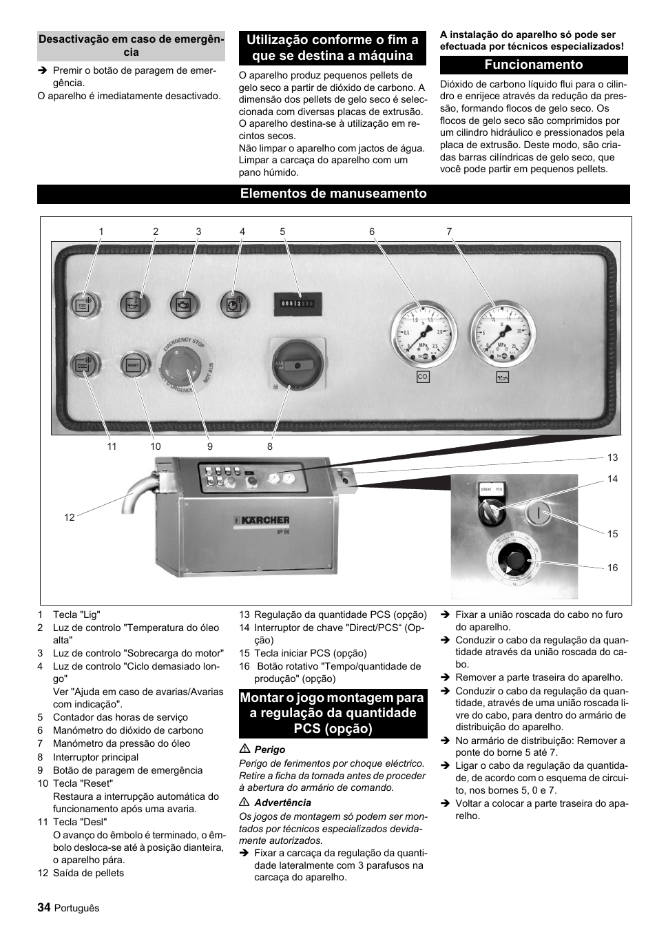 Karcher IP 55 User Manual | Page 34 / 117