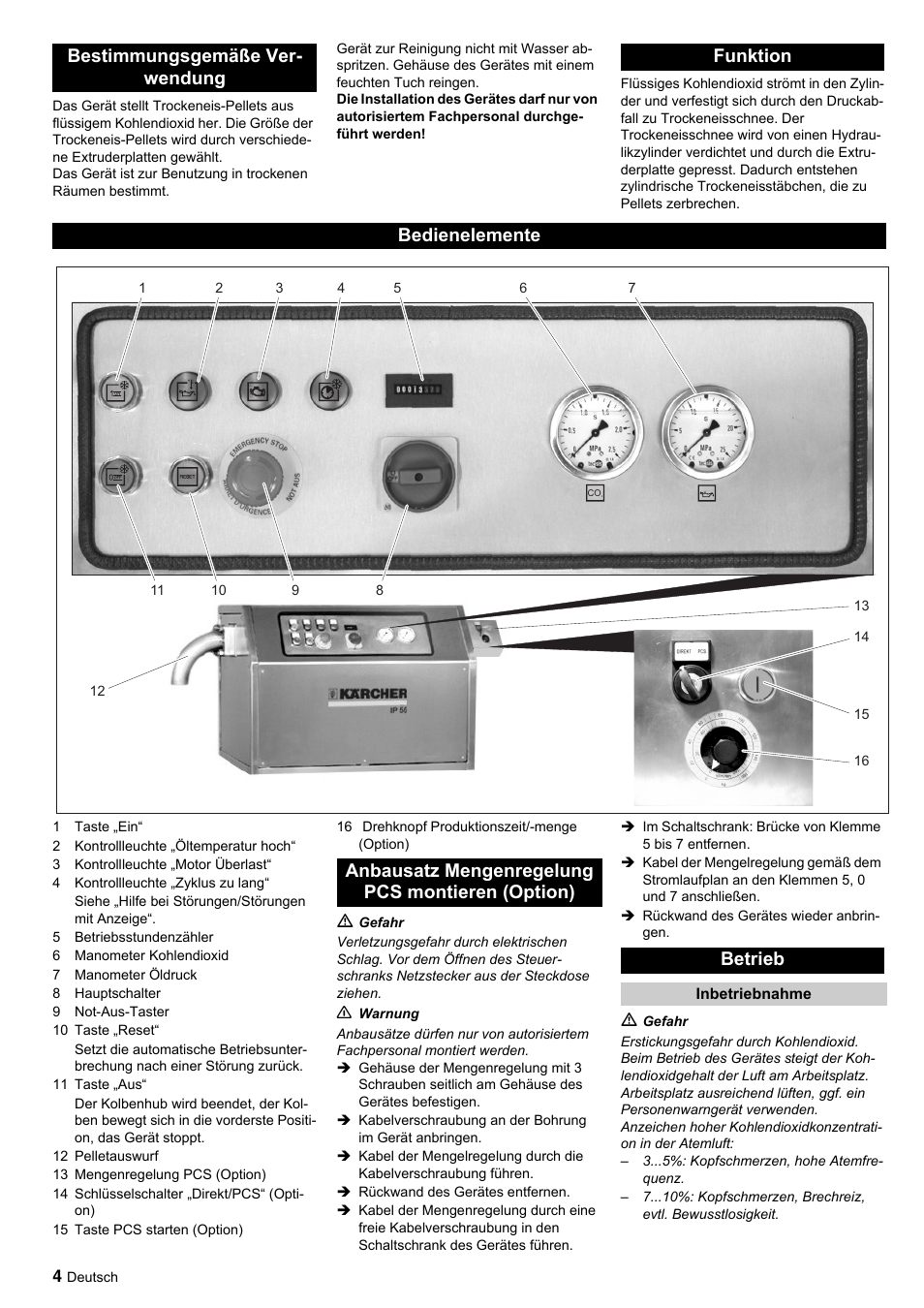 Karcher IP 55 User Manual | Page 4 / 117