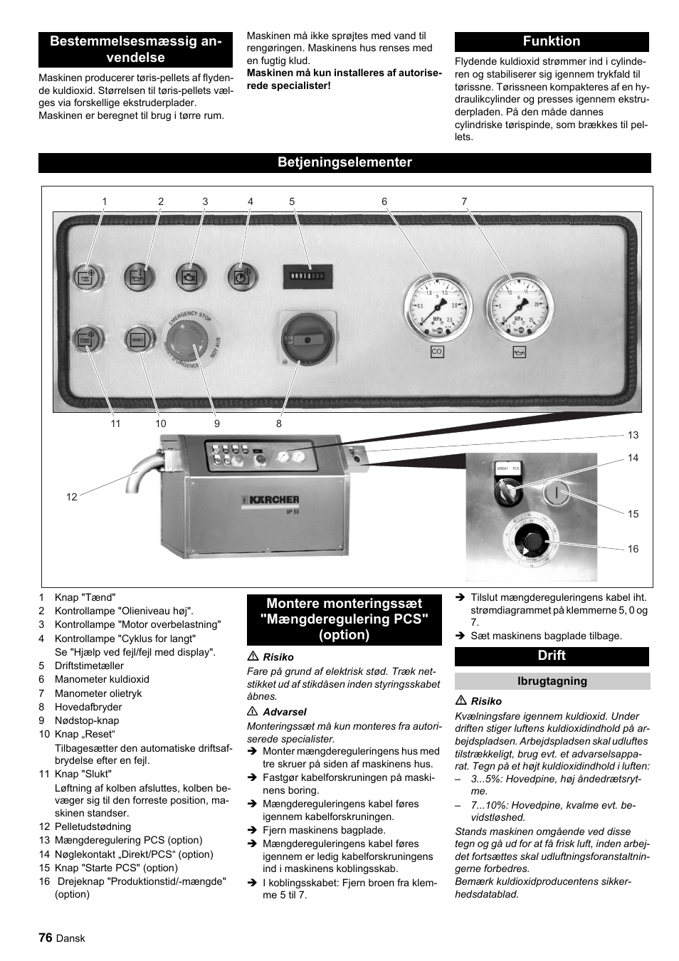 Karcher IP 55 User Manual | Page 76 / 117