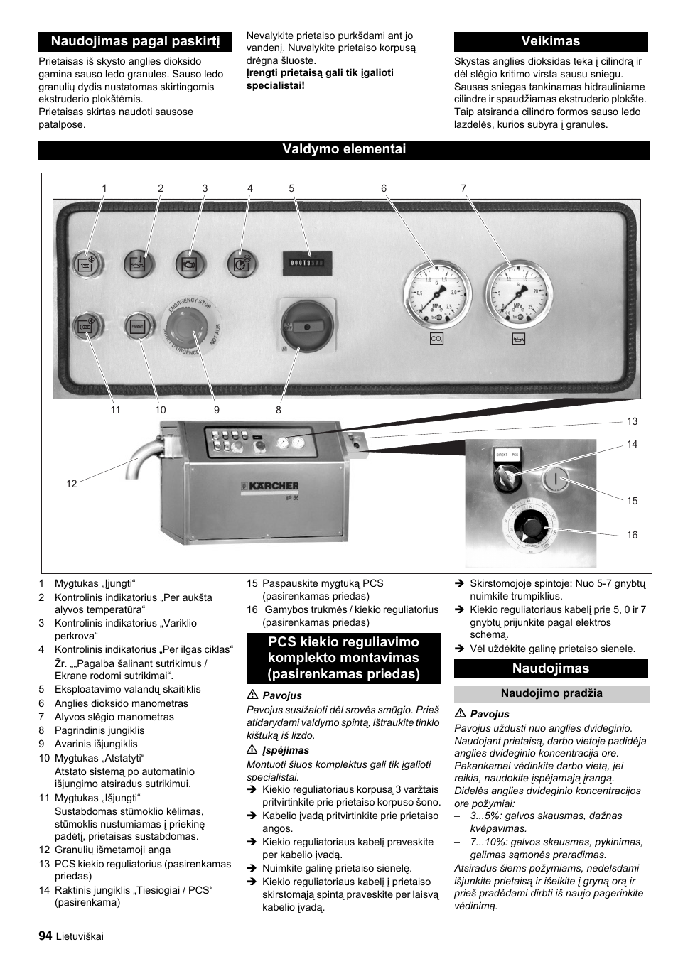 Karcher IP 55 User Manual | Page 94 / 117