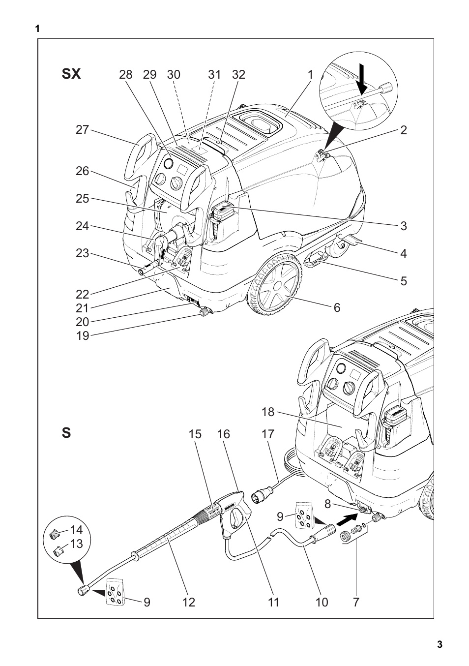 Sx s | Karcher HDS 13-20-4 SX User Manual | Page 3 / 472