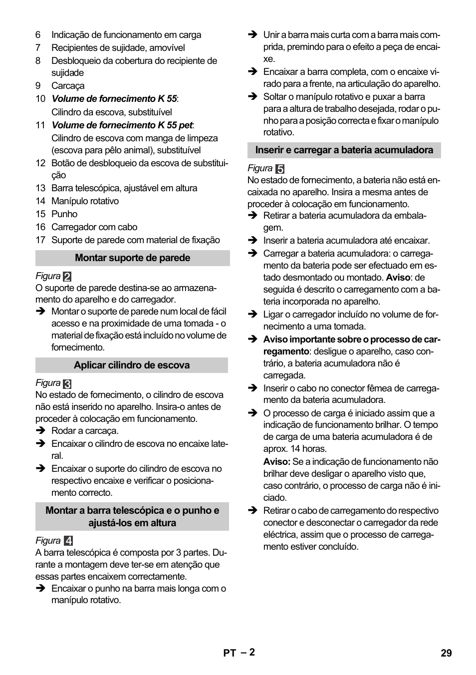 Karcher K 55 Pet Plus User Manual | Page 29 / 120