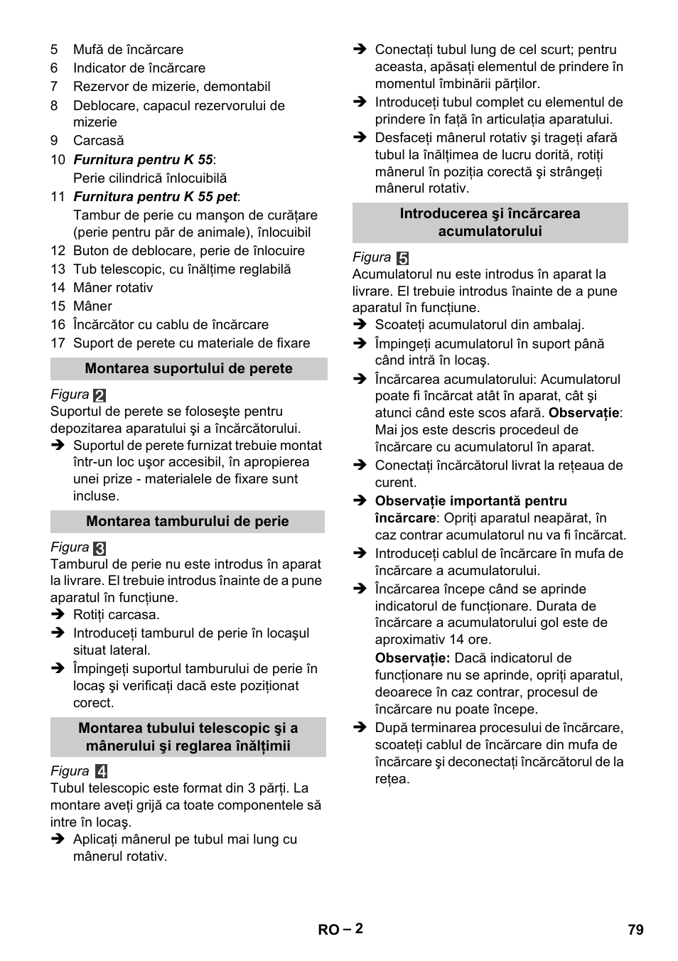 Karcher K 55 Pet Plus User Manual | Page 79 / 120