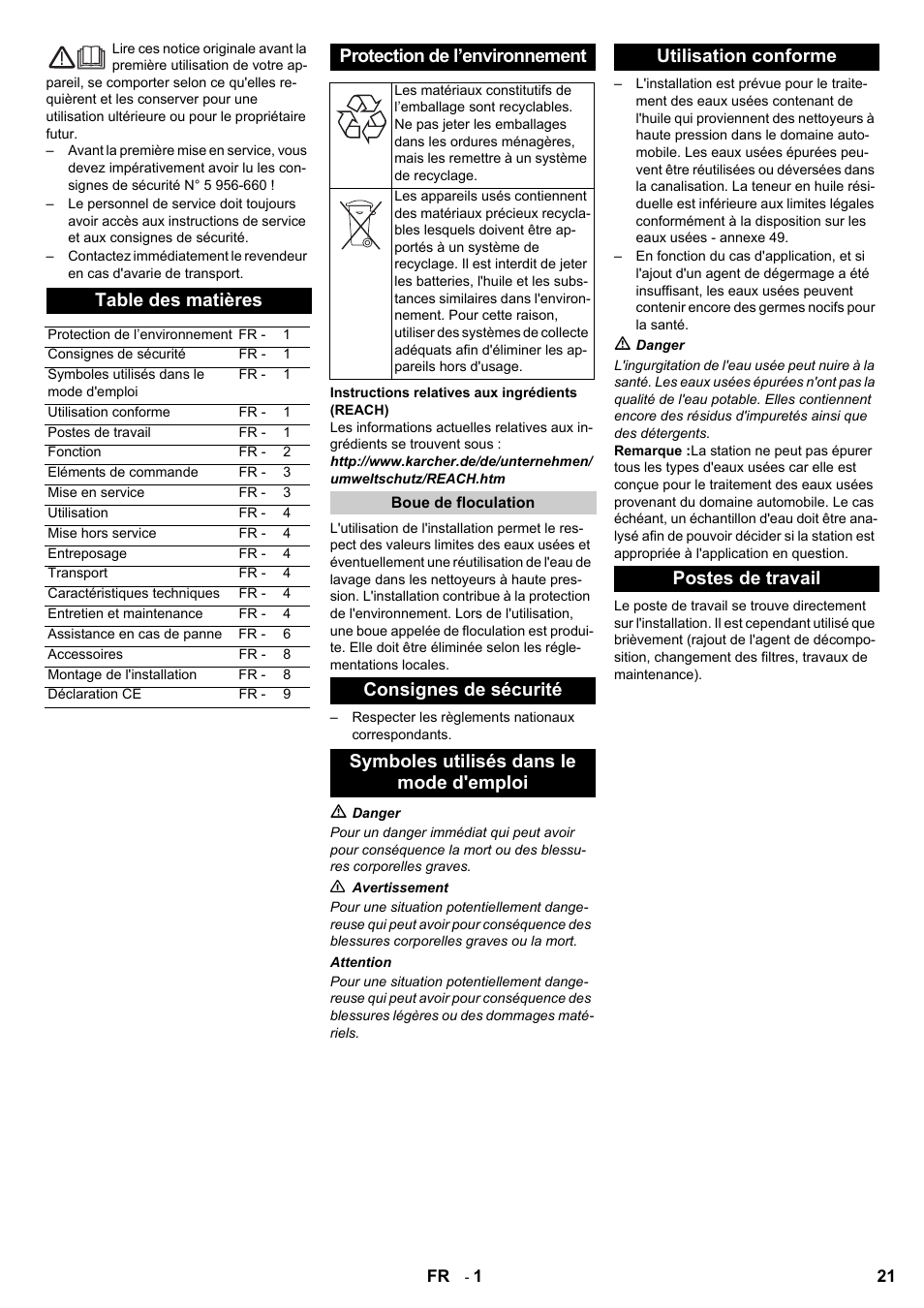 Karcher HDR 777 EU User Manual | Page 21 / 96