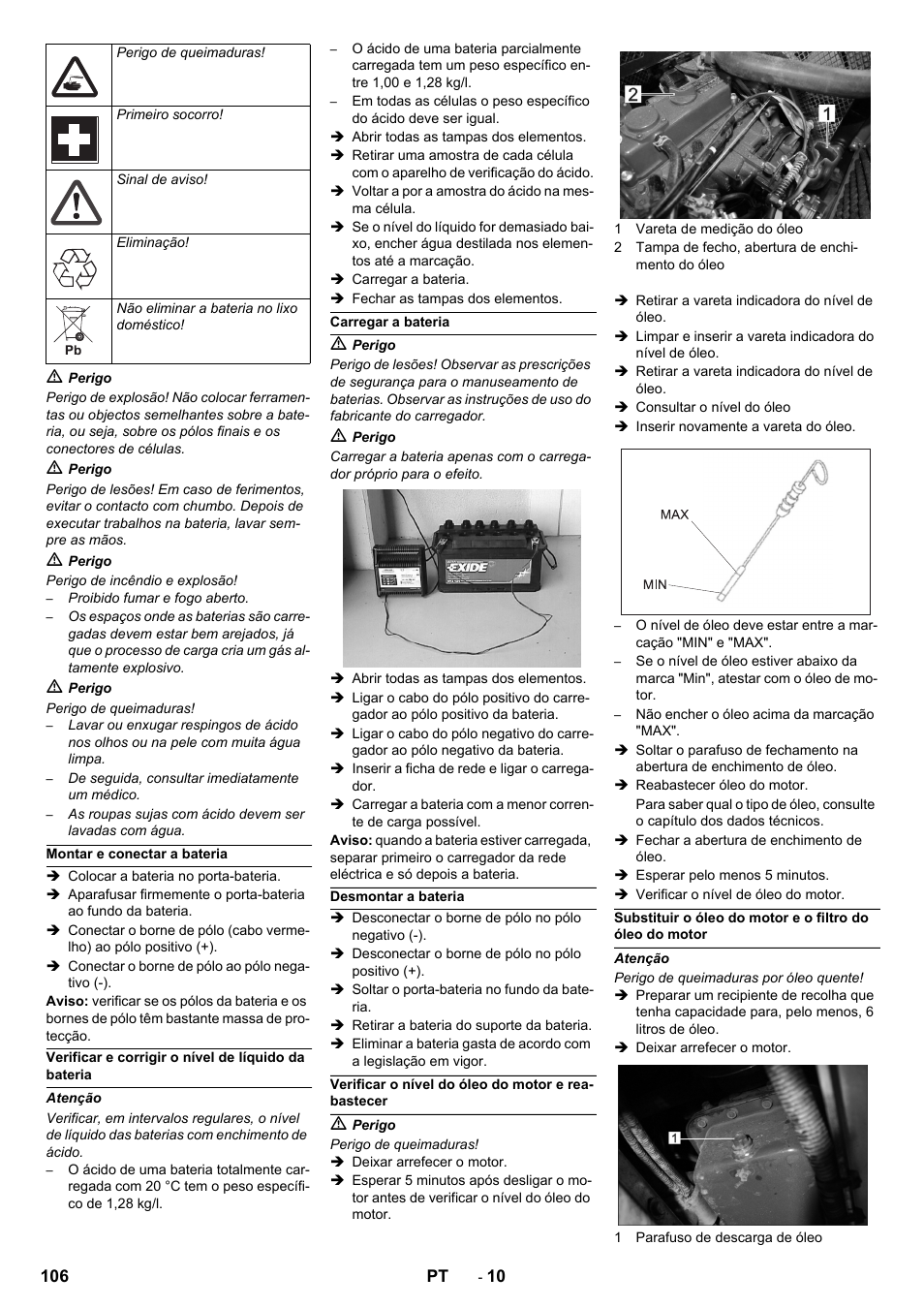 Karcher KM 150-500 LPG User Manual | Page 106 / 457