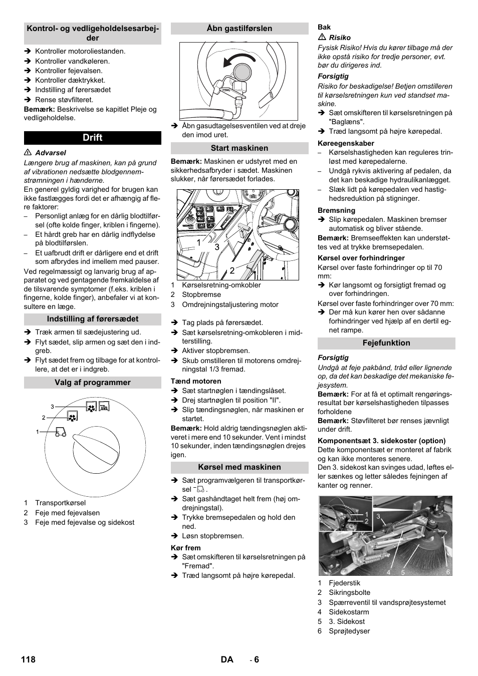 Drift | Karcher KM 150-500 LPG User Manual | Page 118 / 457