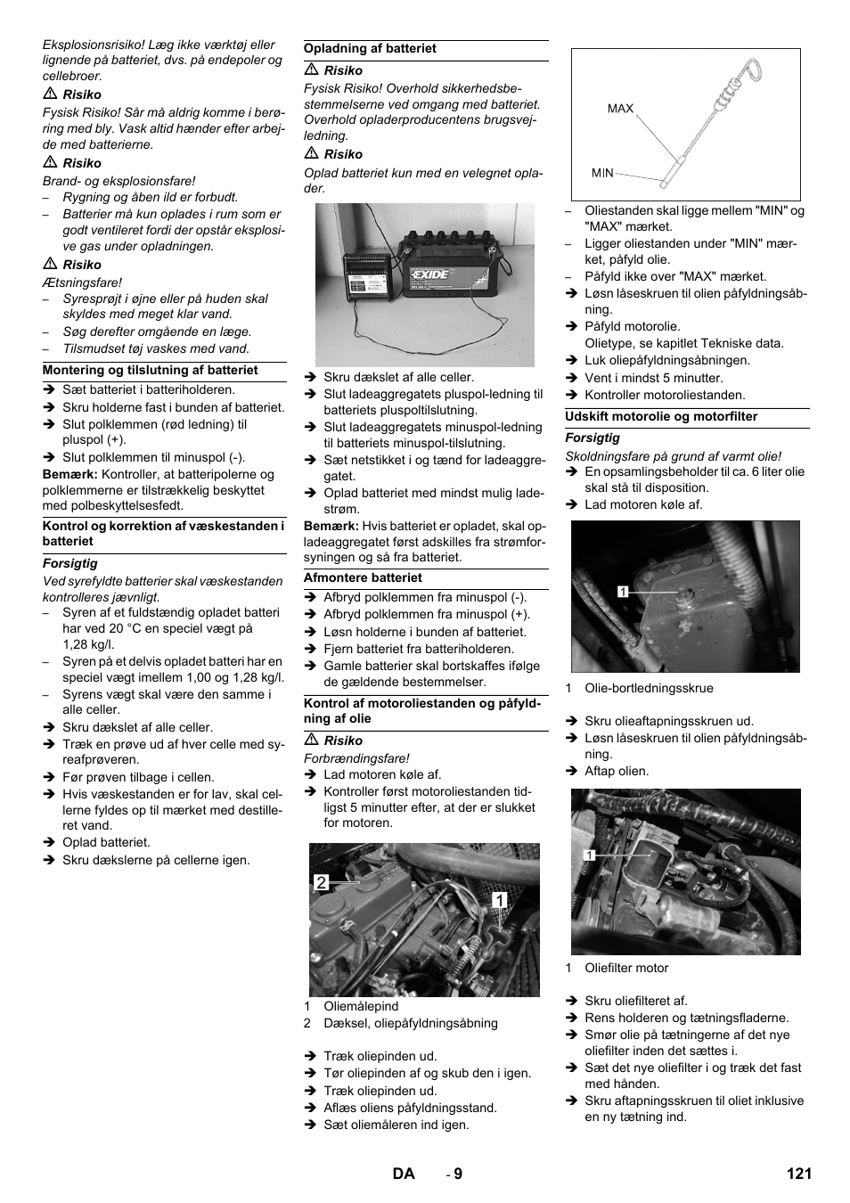 Karcher KM 150-500 LPG User Manual | Page 121 / 457