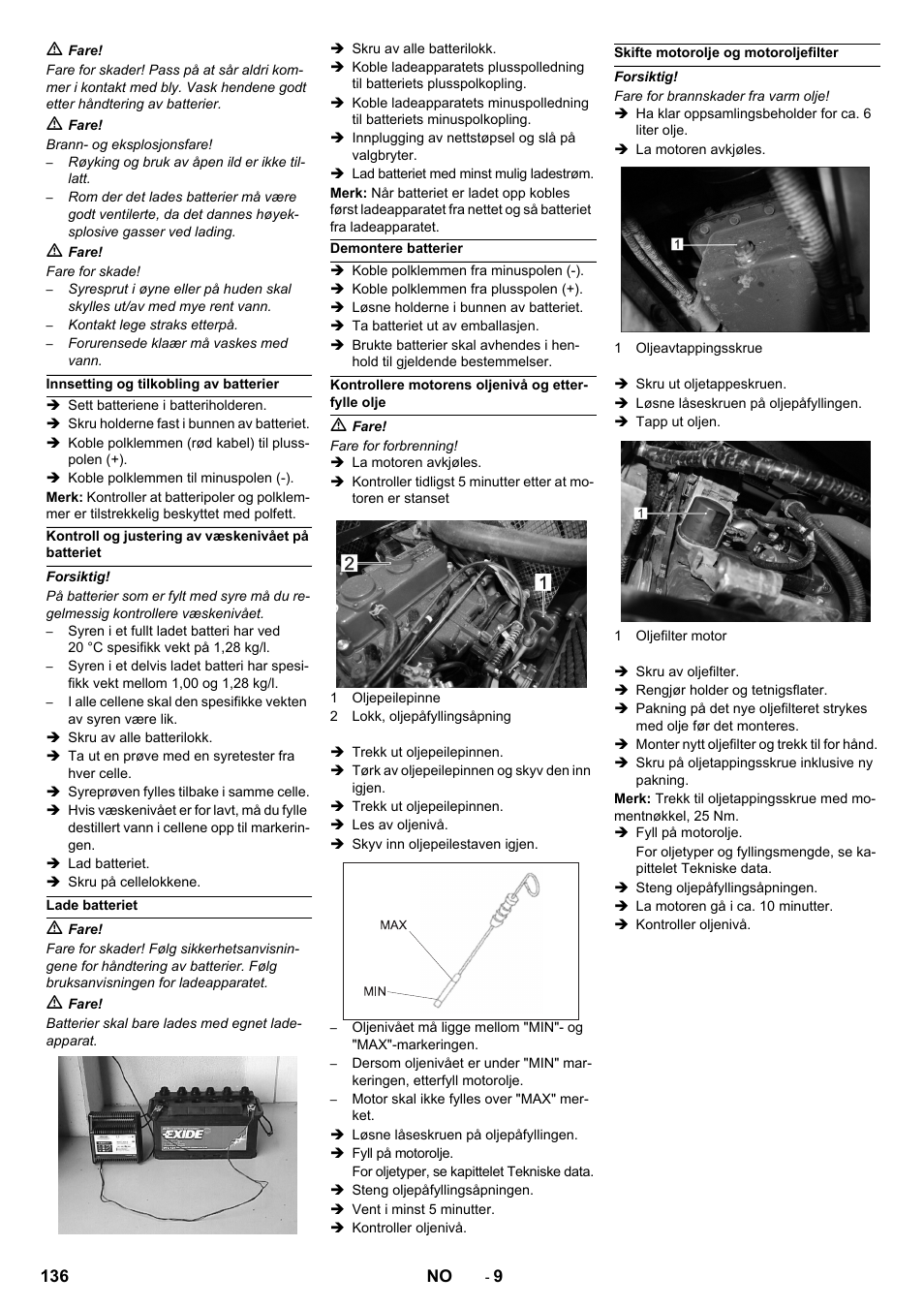 Karcher KM 150-500 LPG User Manual | Page 136 / 457