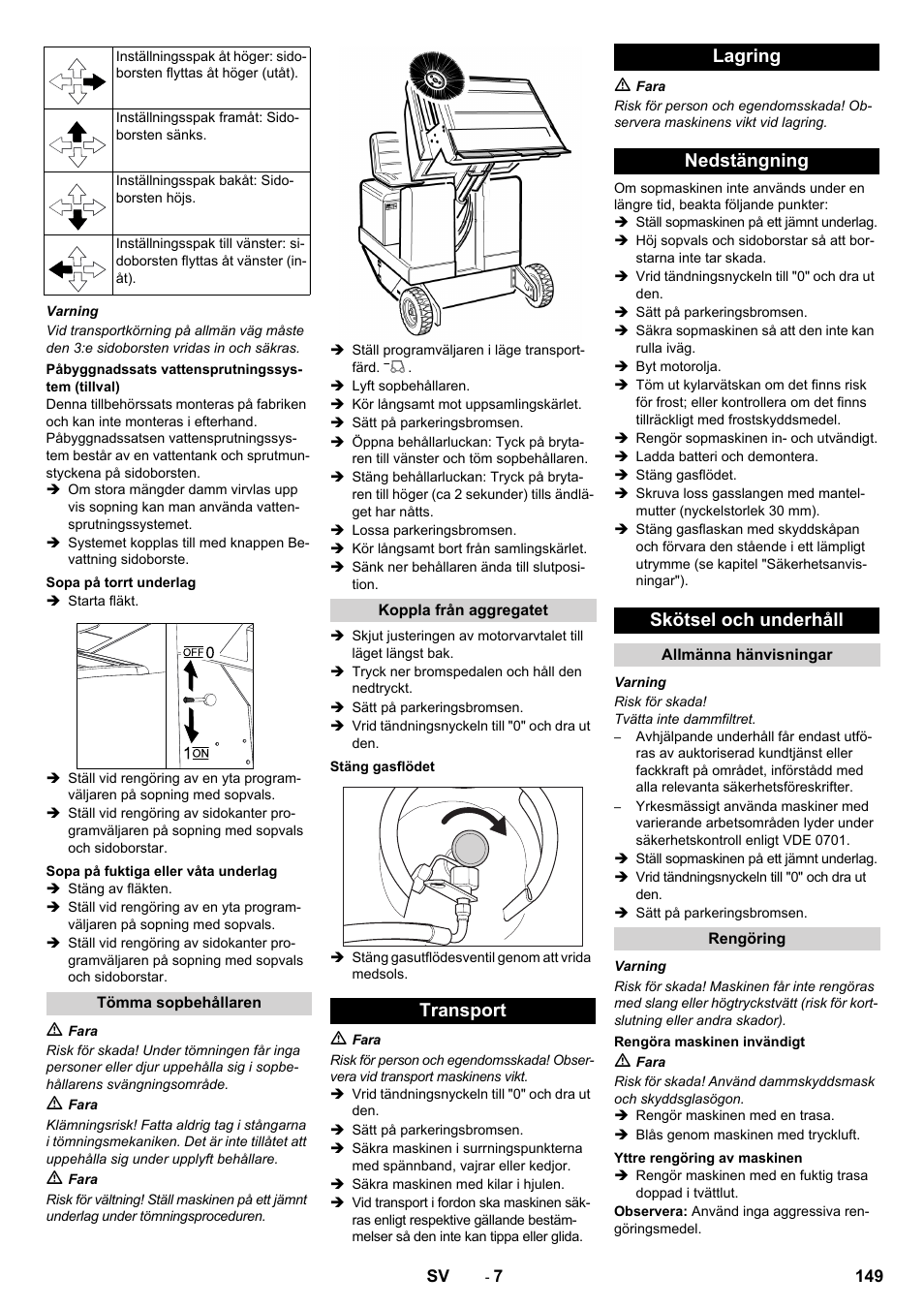 Karcher KM 150-500 LPG User Manual | Page 149 / 457