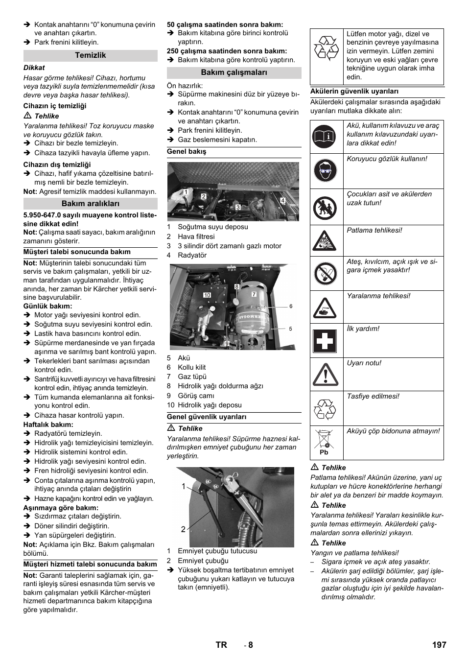 Karcher KM 150-500 LPG User Manual | Page 197 / 457