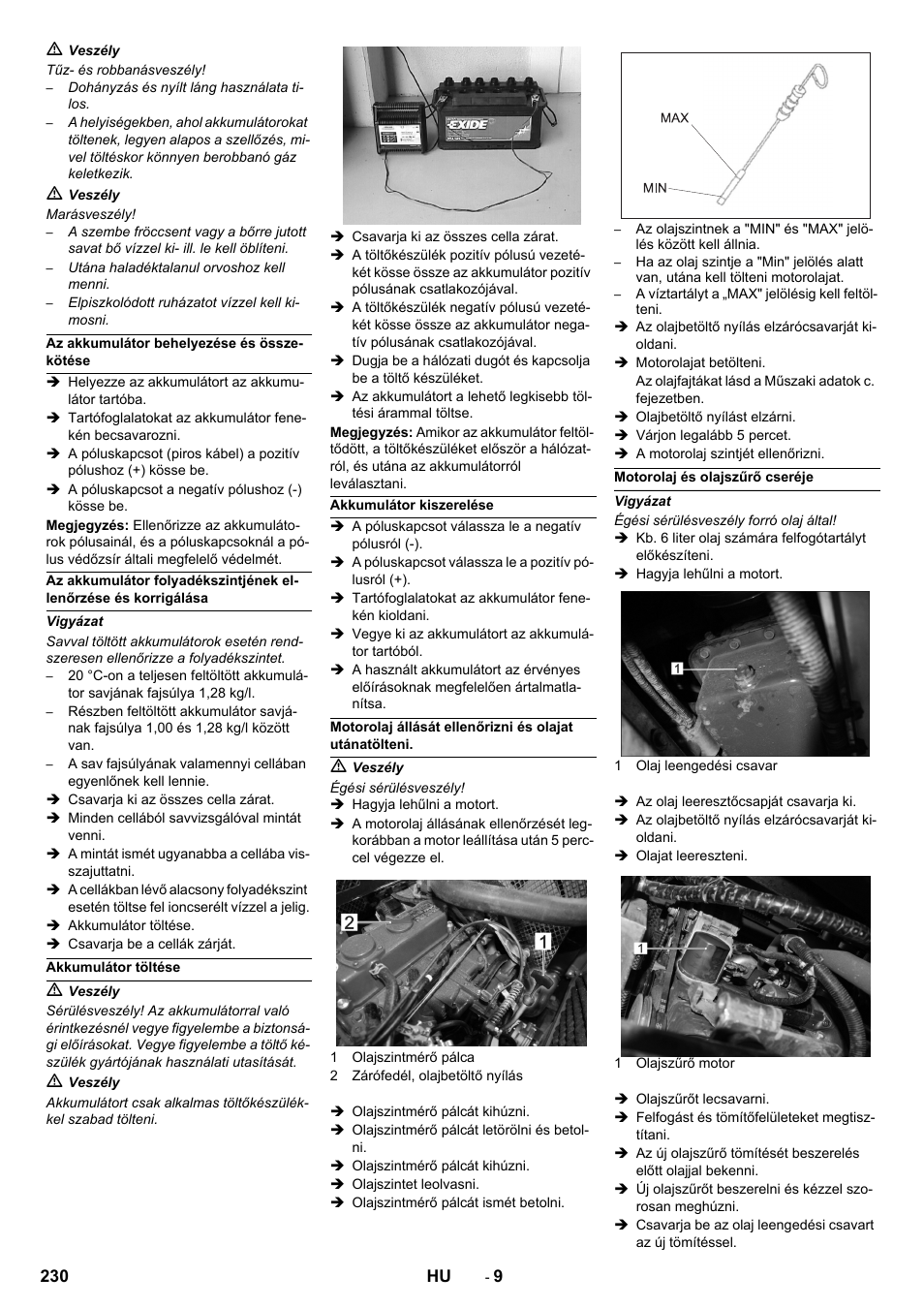 Karcher KM 150-500 LPG User Manual | Page 230 / 457