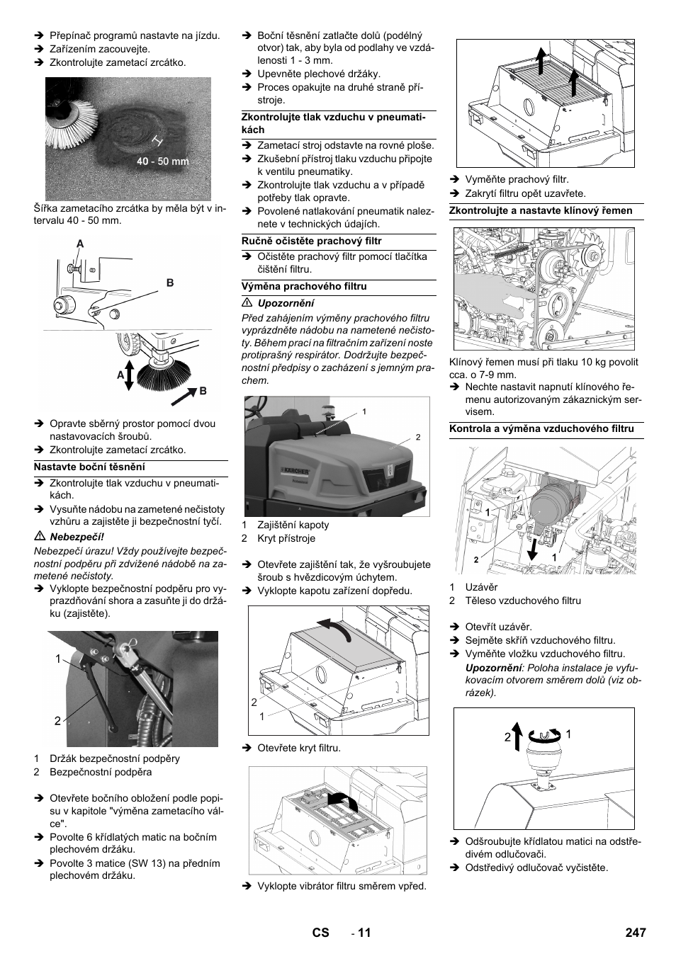 Karcher KM 150-500 LPG User Manual | Page 247 / 457