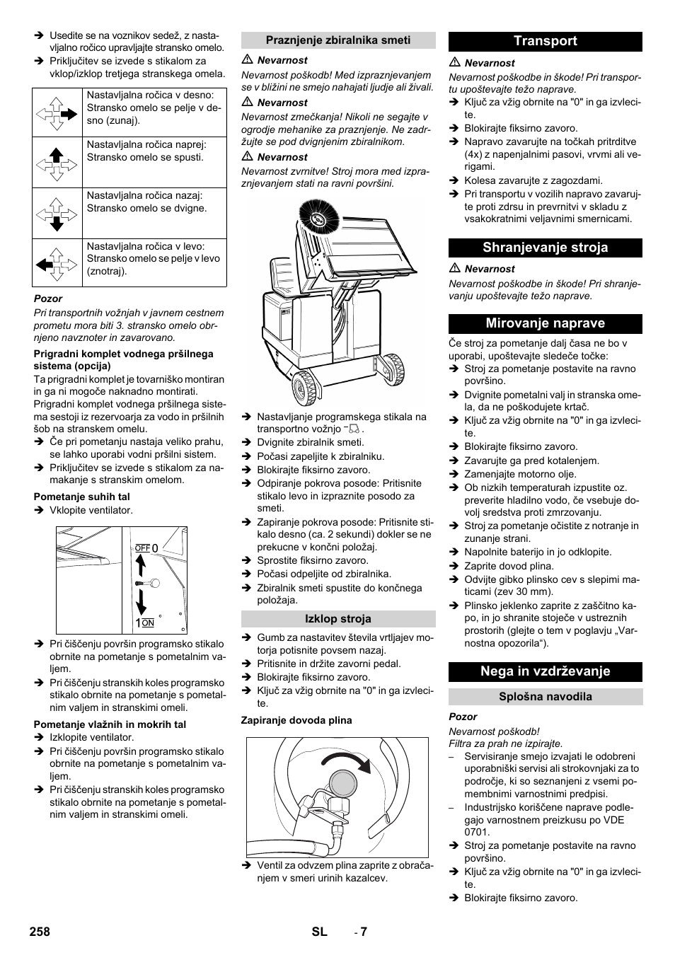 Karcher KM 150-500 LPG User Manual | Page 258 / 457