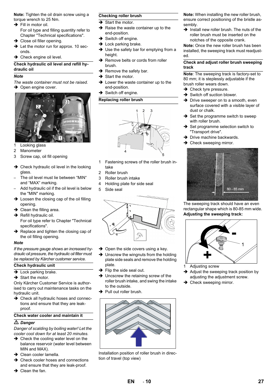 Karcher KM 150-500 LPG User Manual | Page 27 / 457