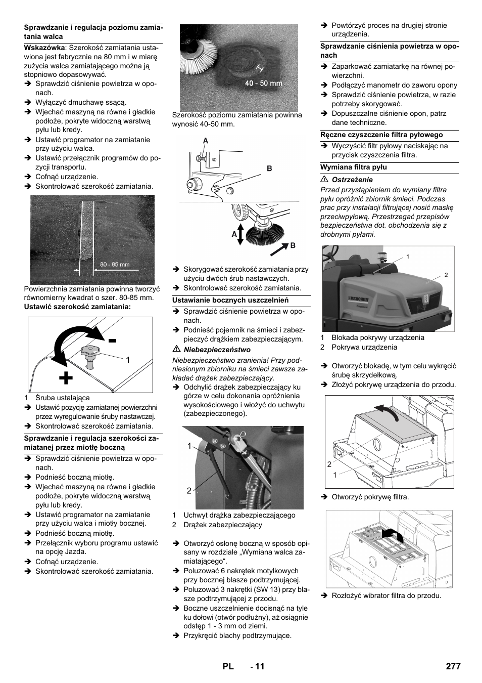 Karcher KM 150-500 LPG User Manual | Page 277 / 457