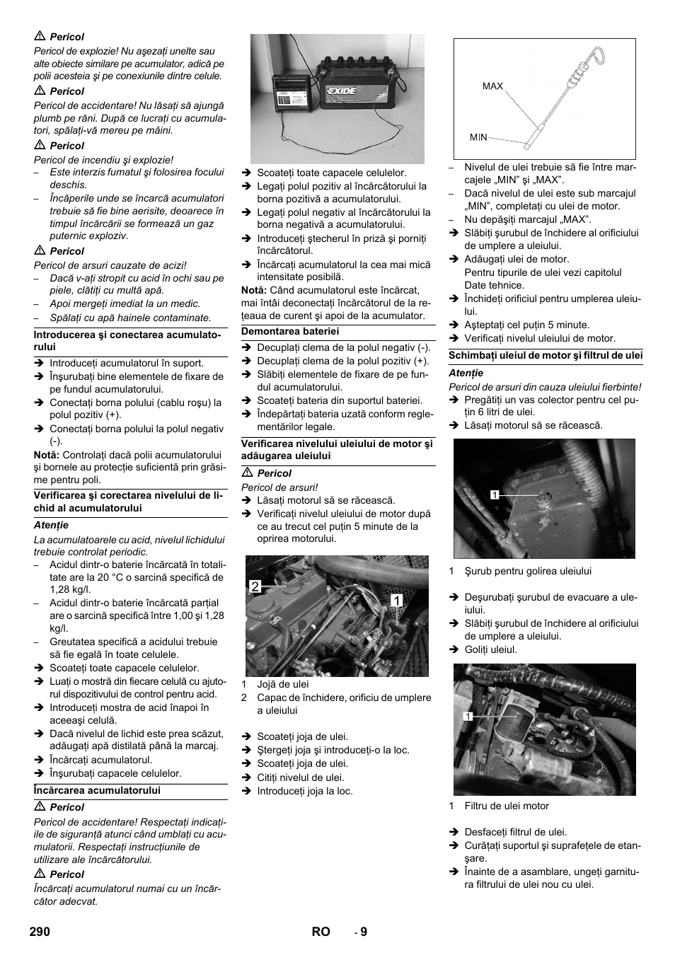 Karcher KM 150-500 LPG User Manual | Page 290 / 457