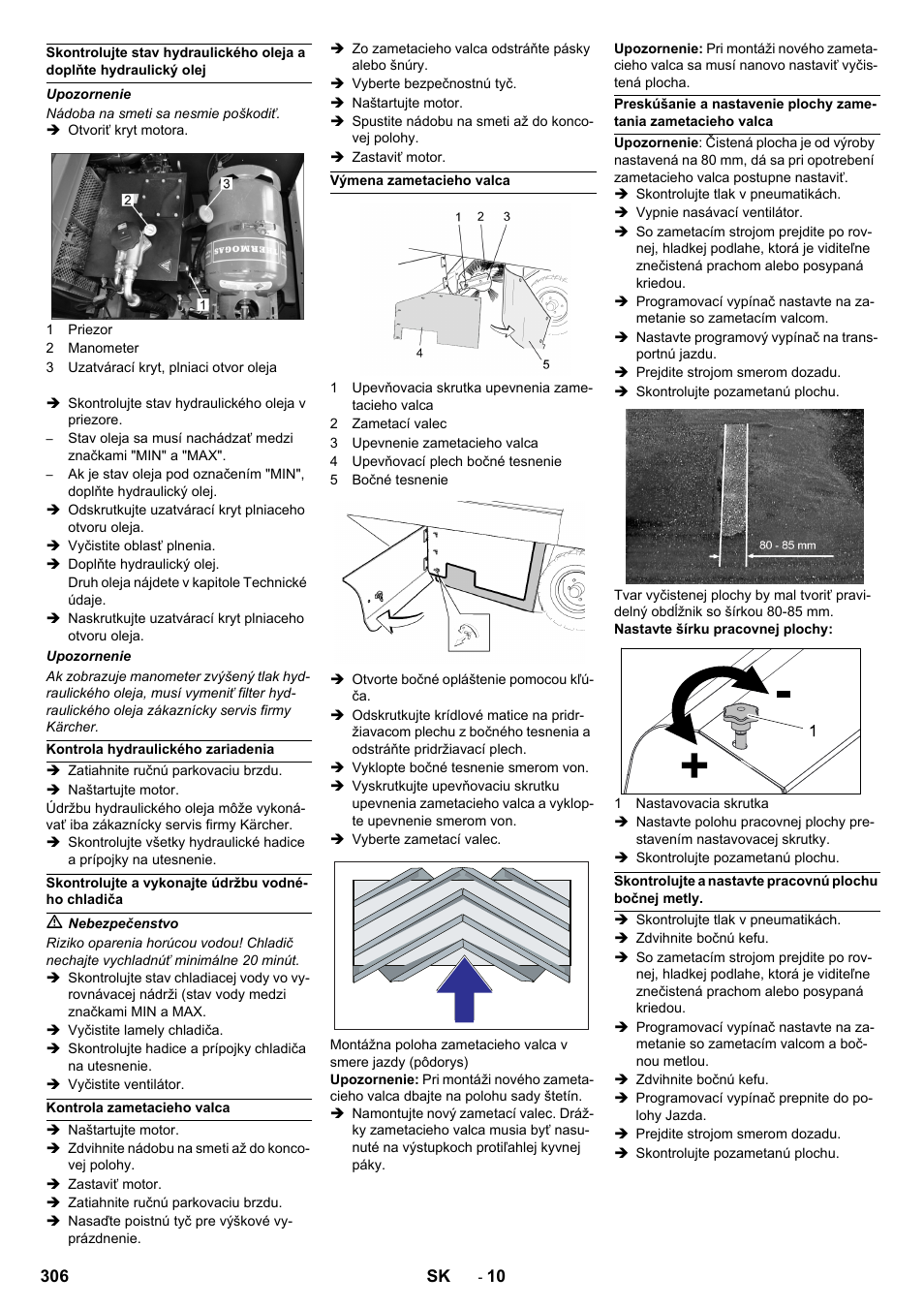 Karcher KM 150-500 LPG User Manual | Page 306 / 457