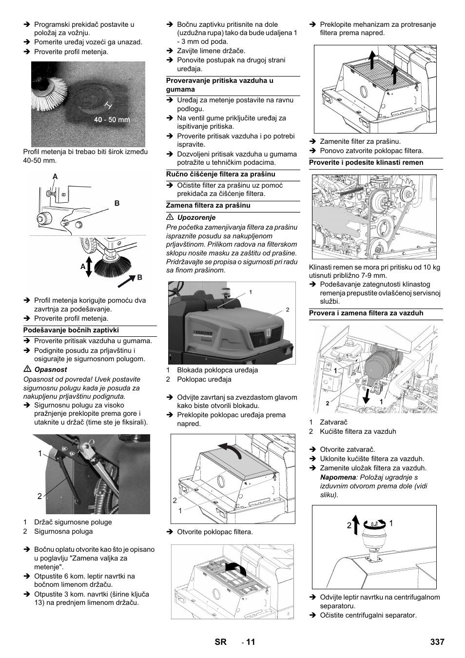 Karcher KM 150-500 LPG User Manual | Page 337 / 457