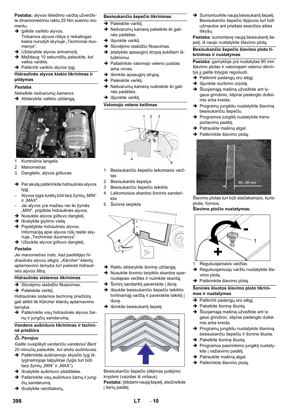 Karcher KM 150-500 LPG User Manual | Page 398 / 457