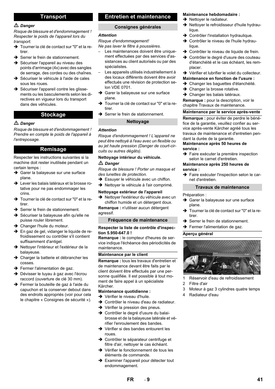 Karcher KM 150-500 LPG User Manual | Page 41 / 457