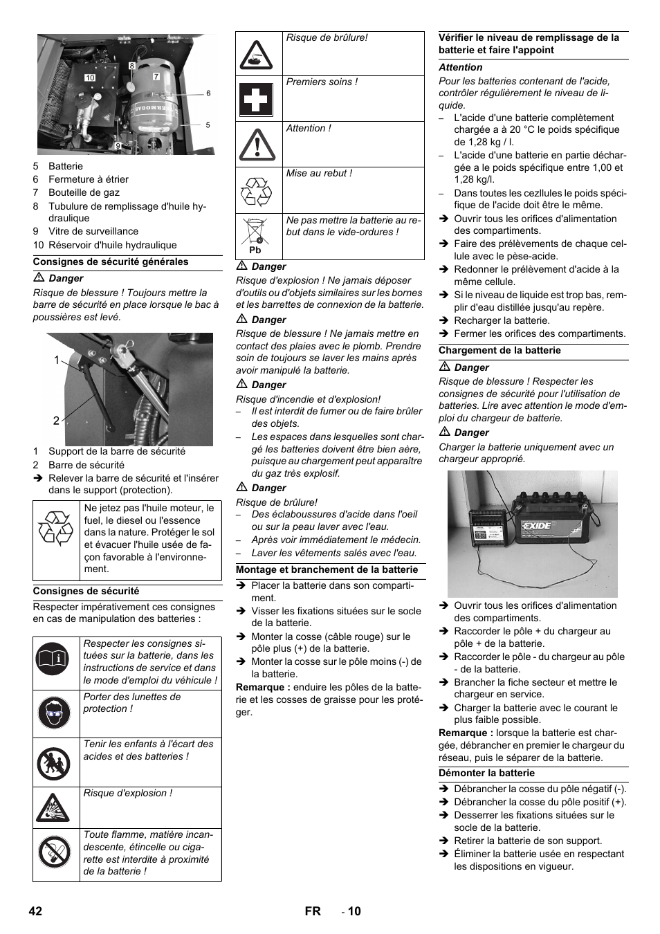 Karcher KM 150-500 LPG User Manual | Page 42 / 457