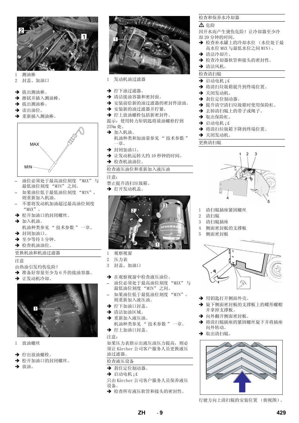 Karcher KM 150-500 LPG User Manual | Page 429 / 457