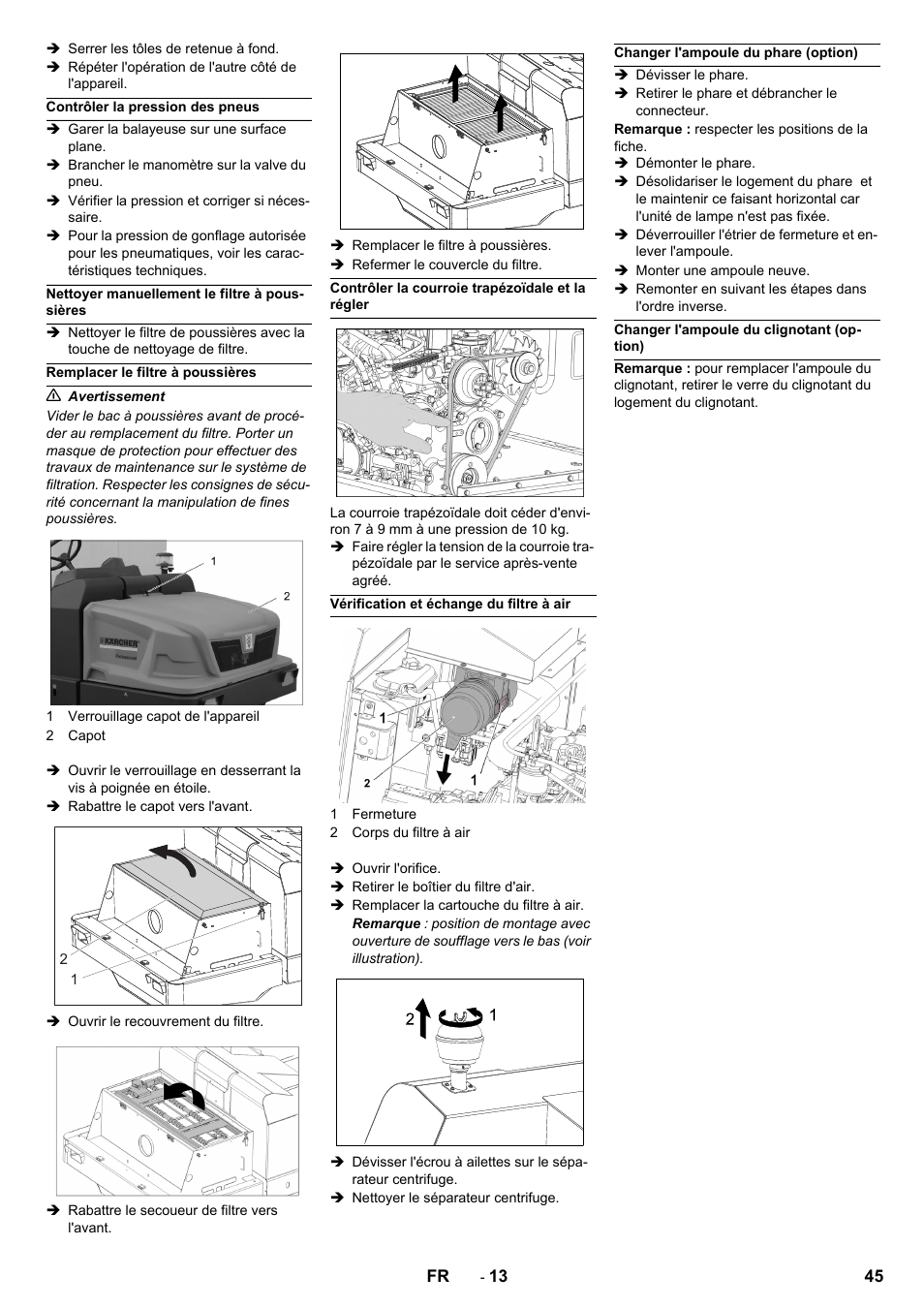 Karcher KM 150-500 LPG User Manual | Page 45 / 457