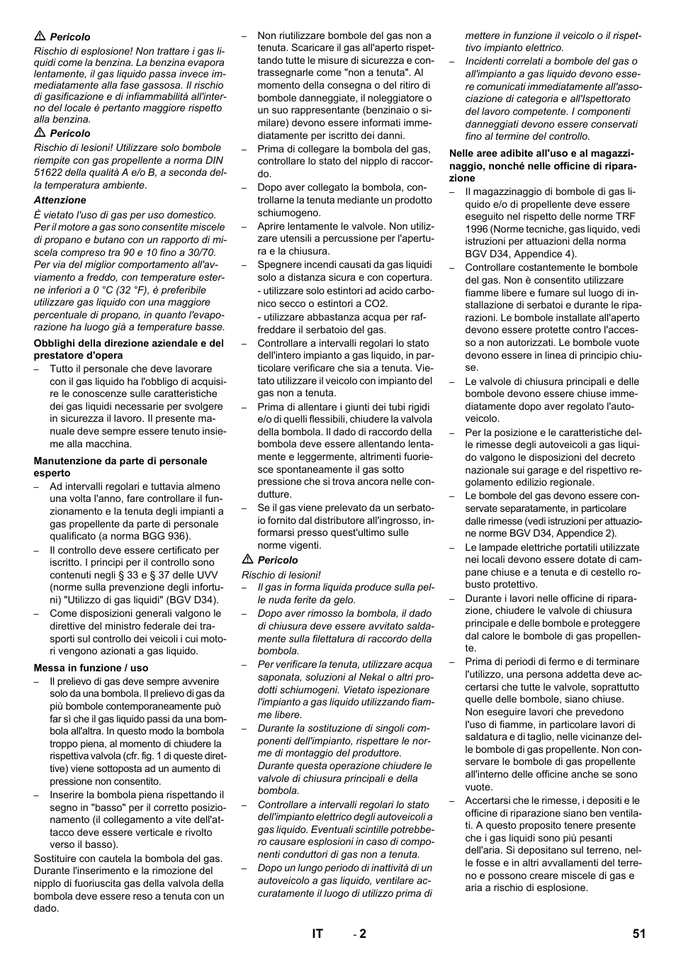 51 it | Karcher KM 150-500 LPG User Manual | Page 51 / 457