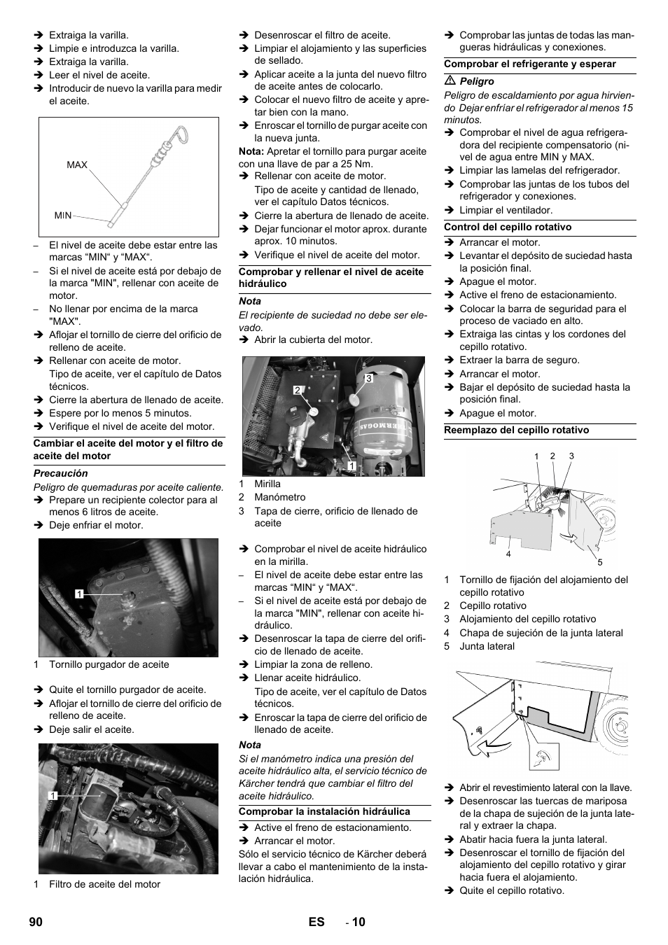 Karcher KM 150-500 LPG User Manual | Page 90 / 457